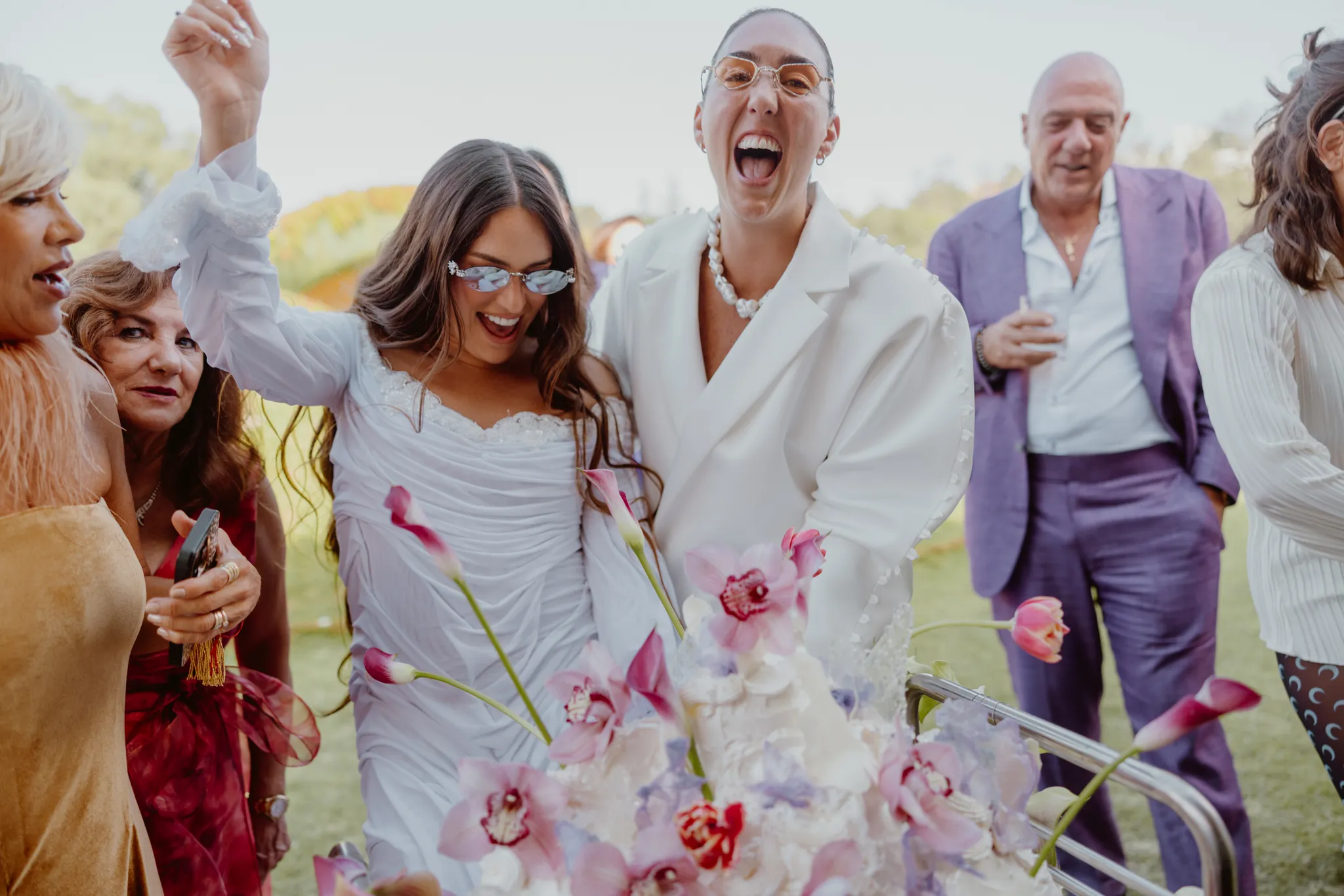 De surrealistische bruiloft van Sofia Alva en Dan Haddad