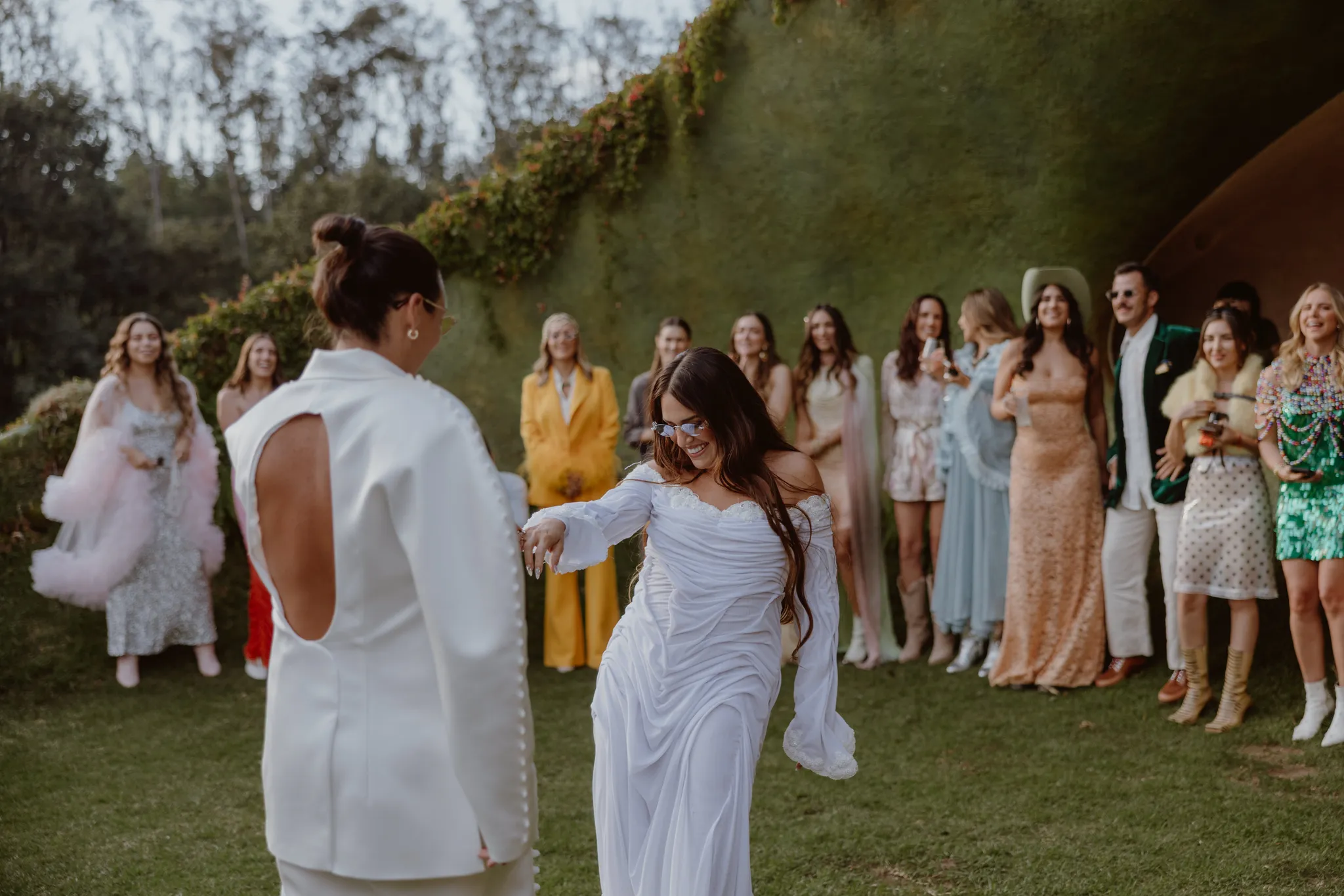 De surrealistische bruiloft van Sofia Alva en Dan Haddad