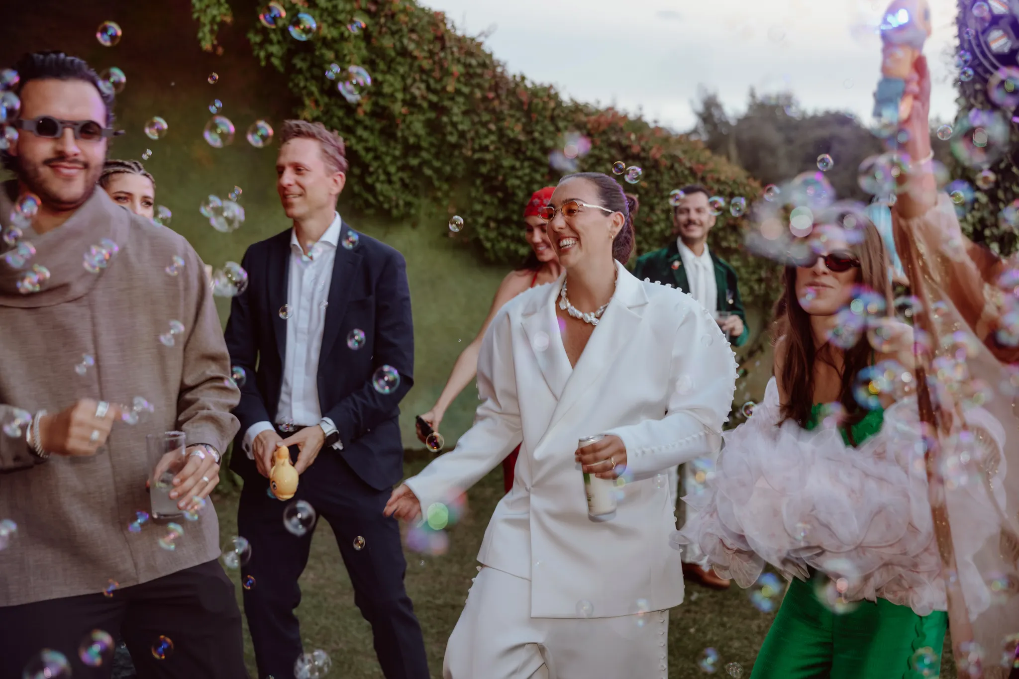 De surrealistische bruiloft van Sofia Alva en Dan Haddad