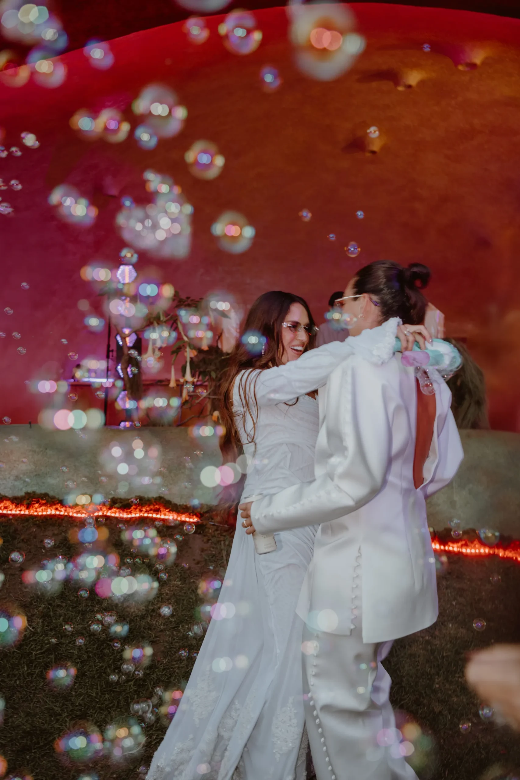 De surrealistische bruiloft van Sofia Alva en Dan Haddad