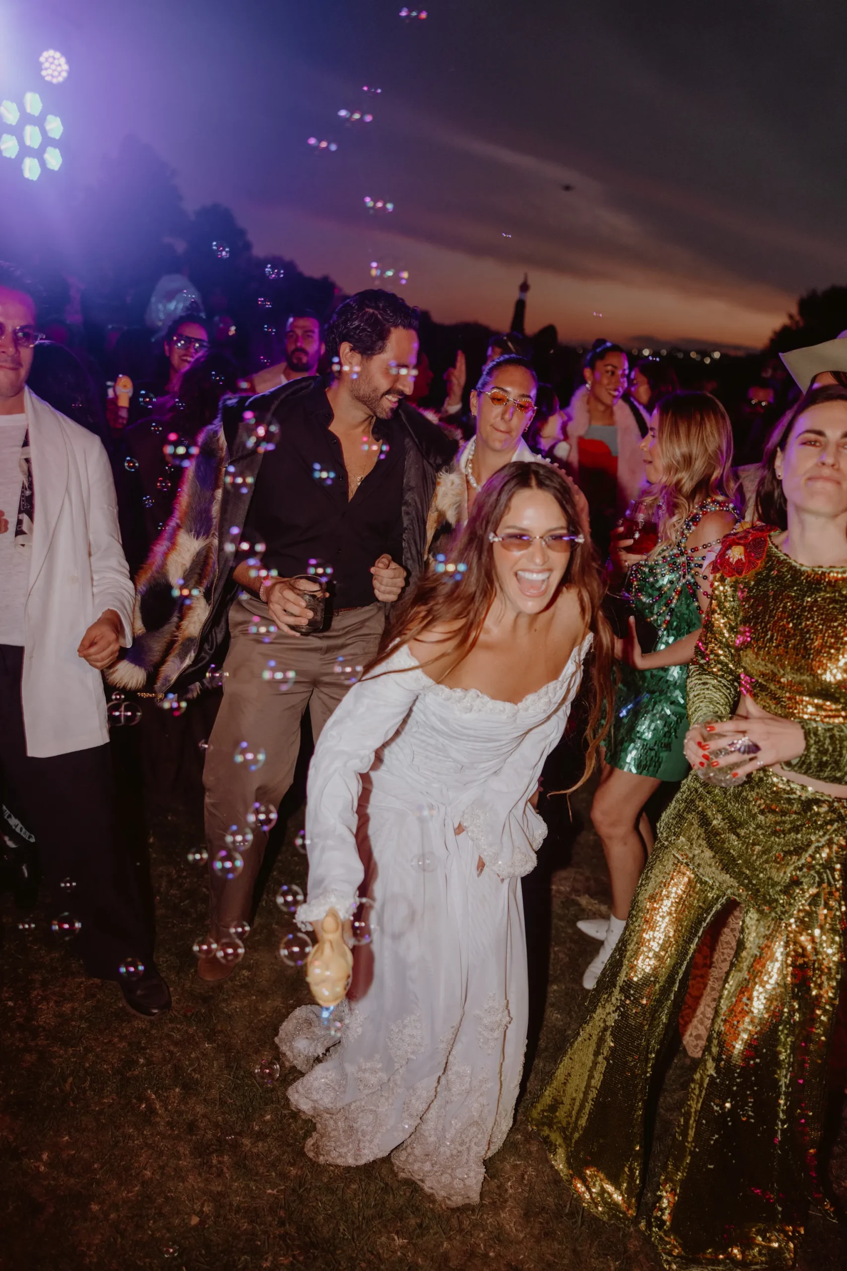 De surrealistische bruiloft van Sofia Alva en Dan Haddad