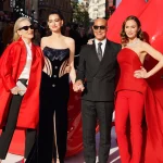 De cast van The Devil Wears Prada 2 bij de première in Londen