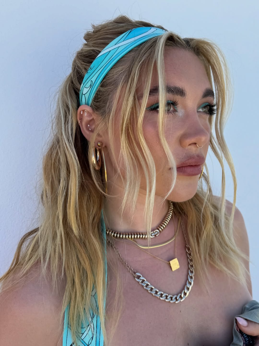 Florence Pugh in Ibiza.
