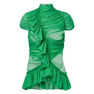 Dries Van Noten-top in groen