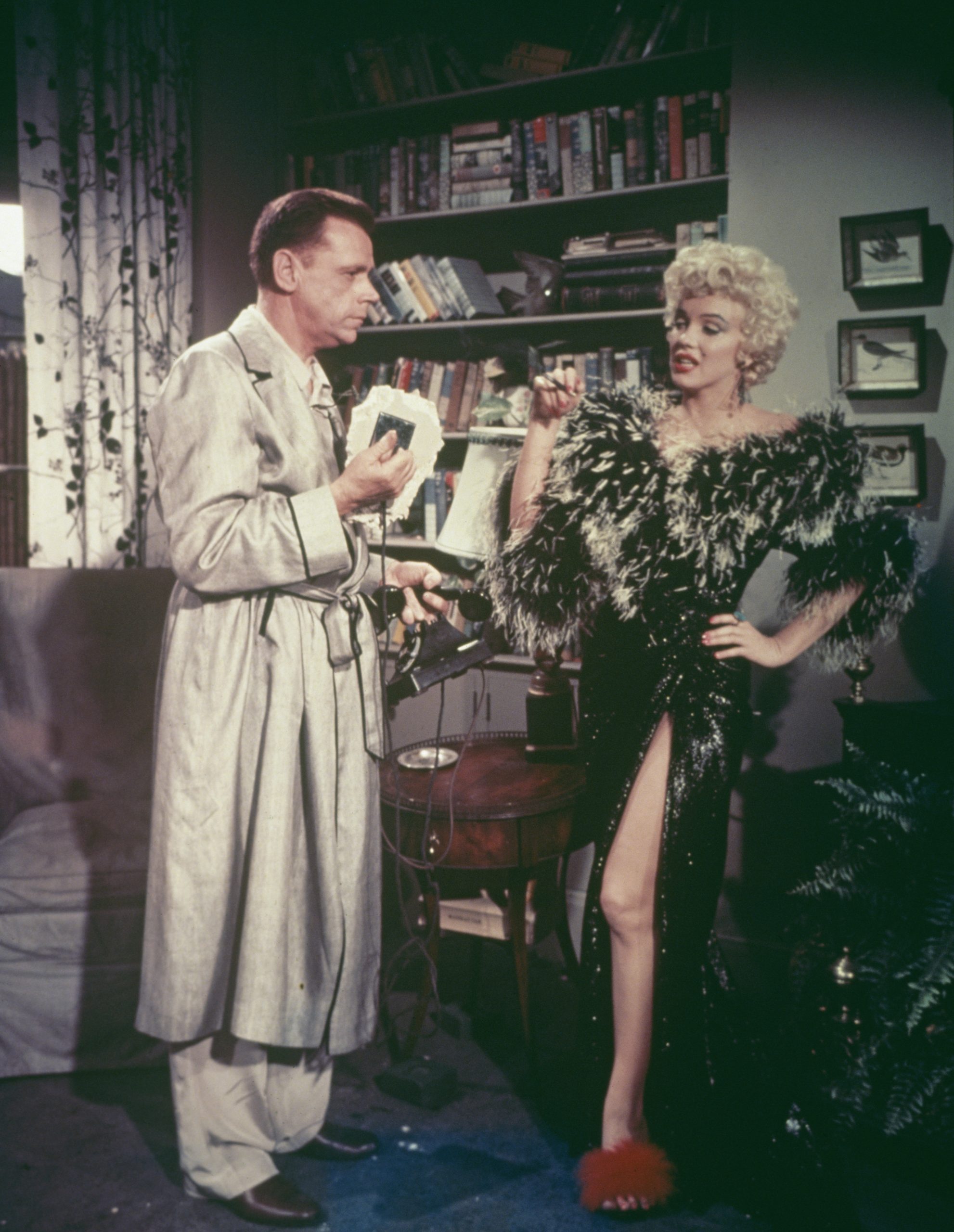 De actrice in de film 'The Seven Year Itch'