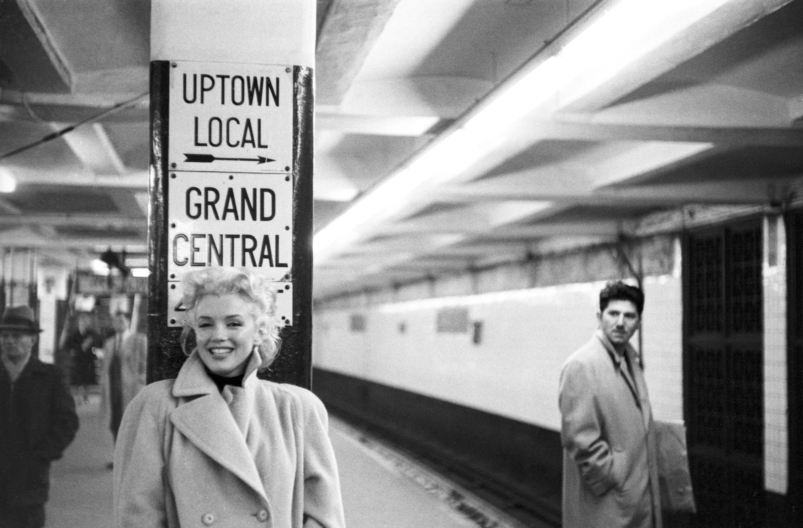 Marylin Monroe op Centraal Station