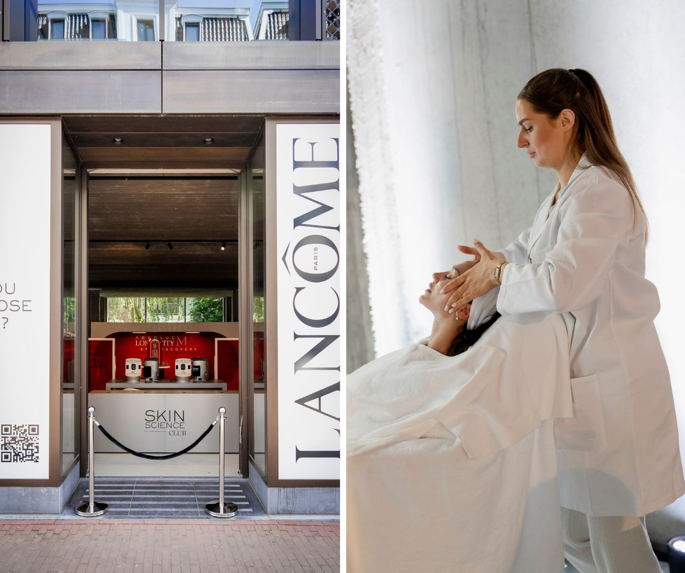 Lancome-pop-up in Amsterdam