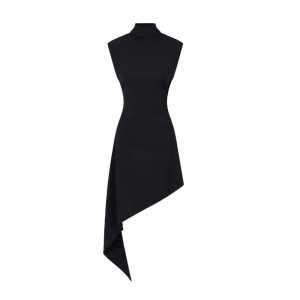 Zwarte jurk van Alaïa