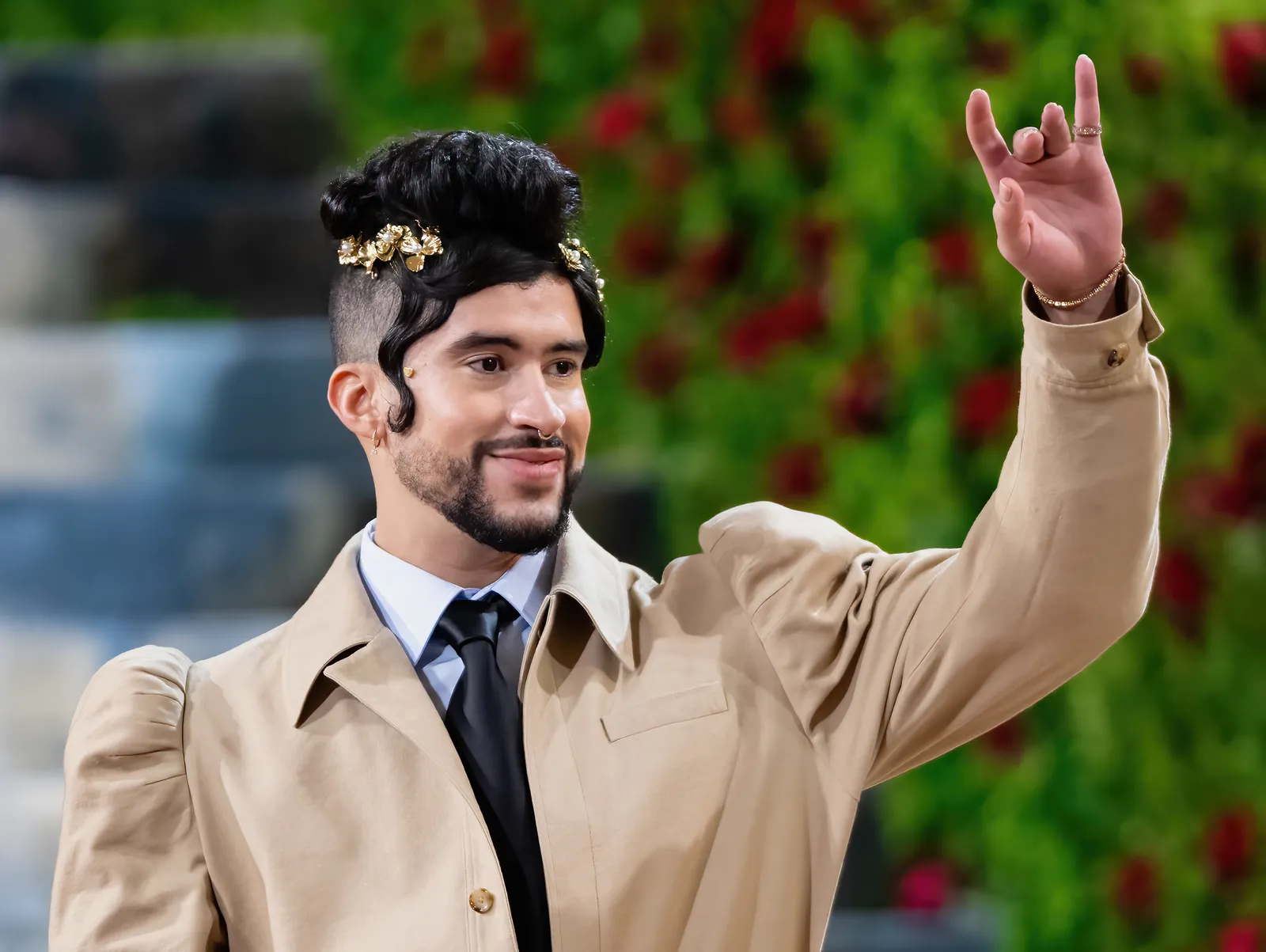 De zanger tijdens voorgaande jaren op het Met Gala
