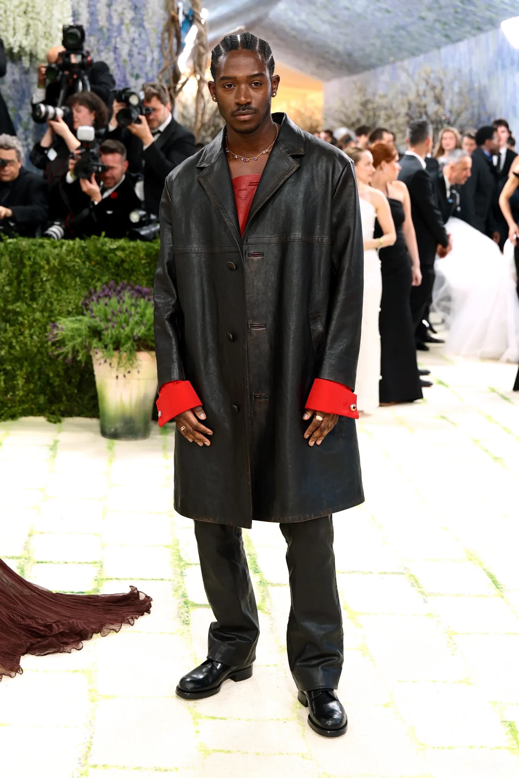 Damson Idris in Prada