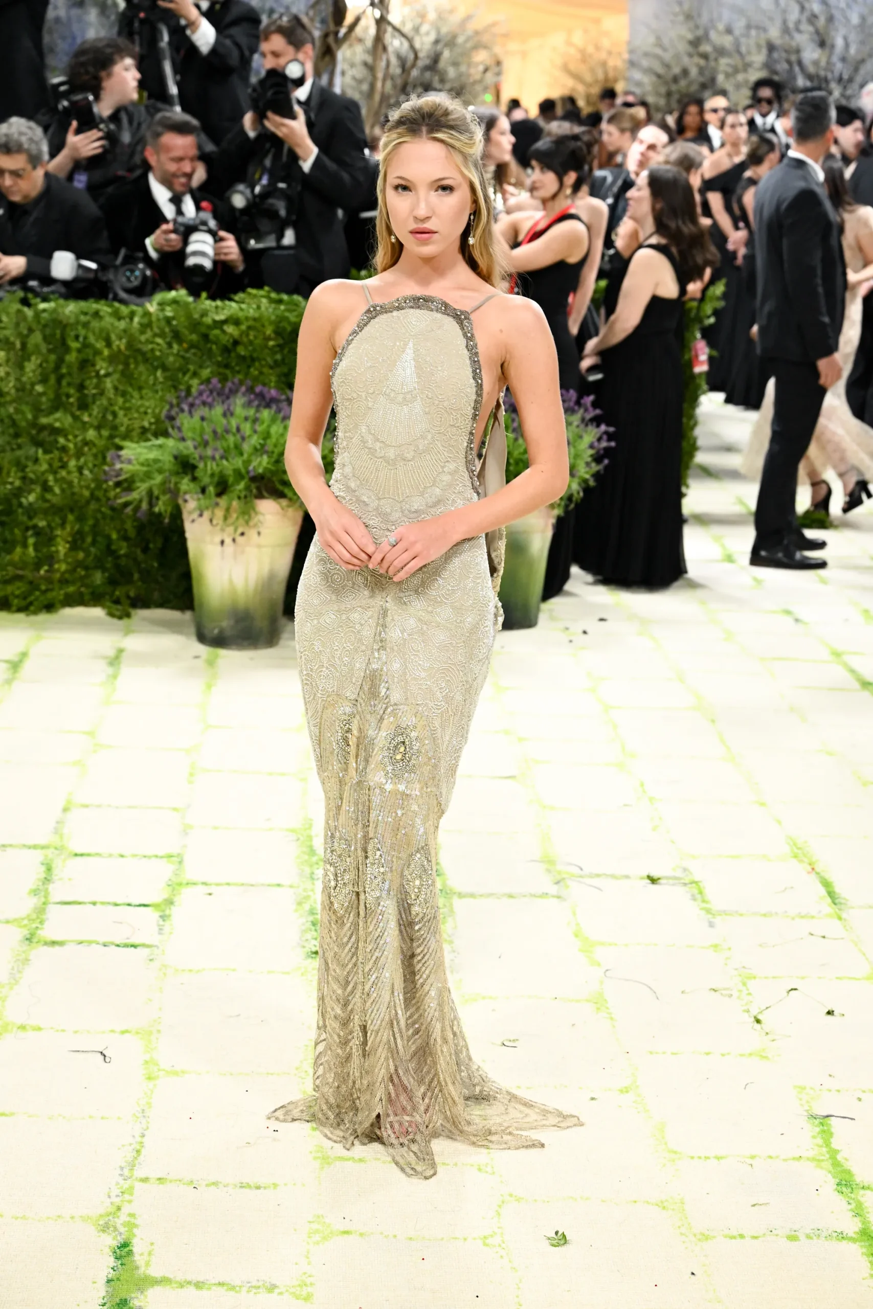 Lila Moss in Connor Ives