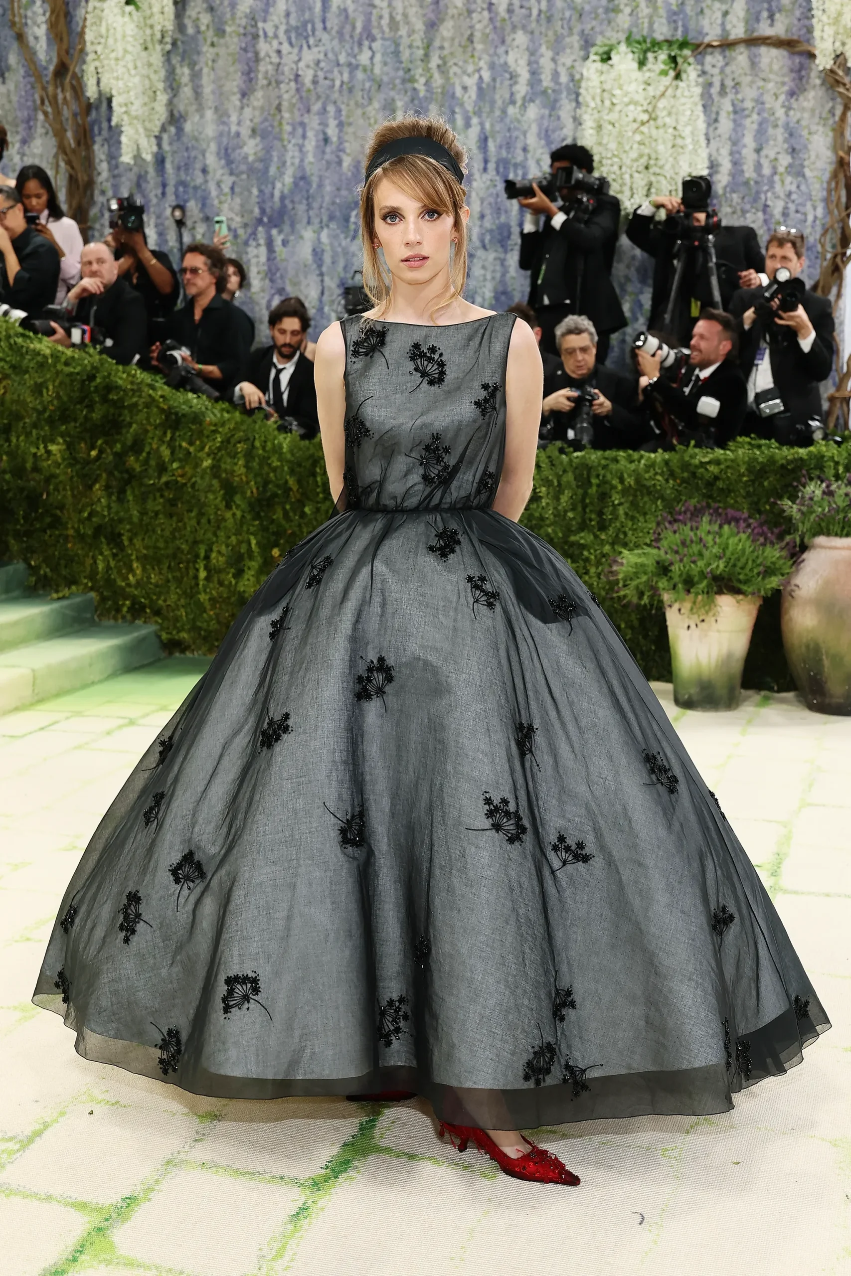 Maya Hawke in Prada