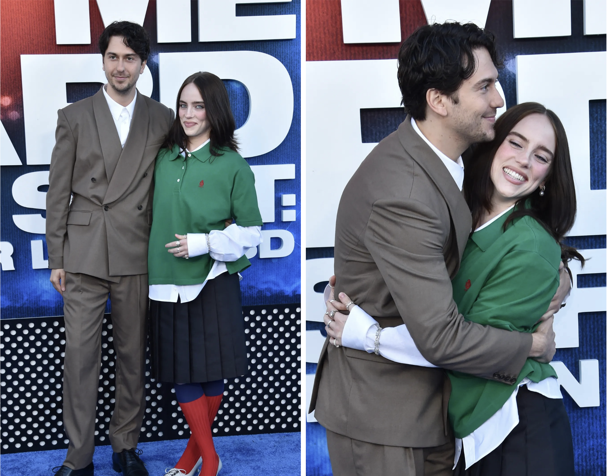 Billie Eilish en Nat Wolff hard-launchen op de rode loper