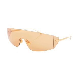 Shield zonnebril van Bottega Veneta