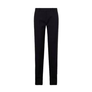 Zwarte broek van Calvin Klein Collection als voorbeeld voor zwart dragen op een bruiloft