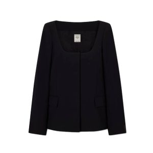 Zwarte blazer van Calvin Klein Collection als voorbeeld voor zwart dragen op een bruiloft