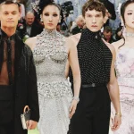 Collage van debuut celebrities op het Met Gala 2026