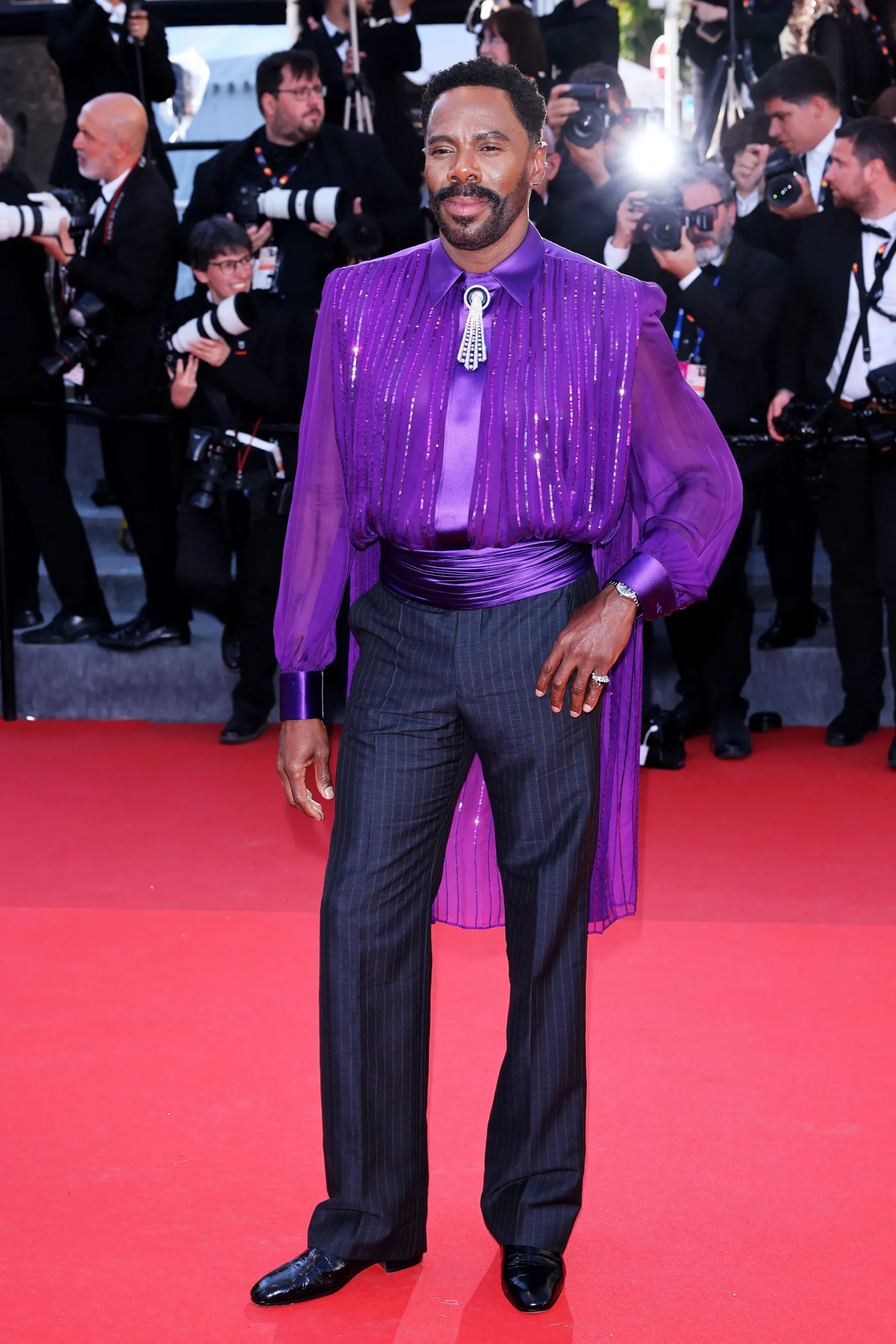 Colman Domingo in Valentino op het Cannes Film Festival 2026