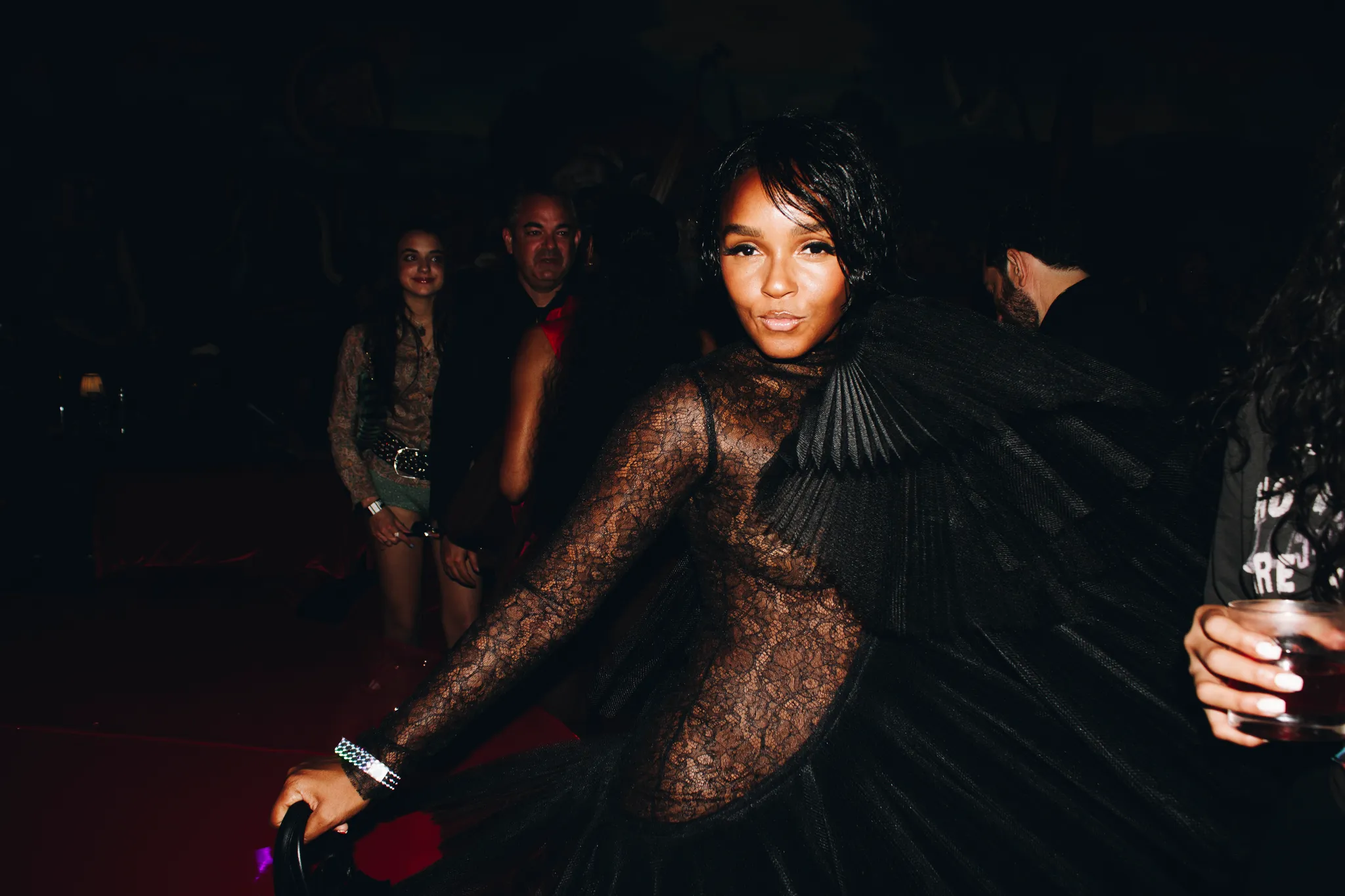 Celebs bij het Dirty Rose burlesque-feest georganiseerd door Teyana Taylor