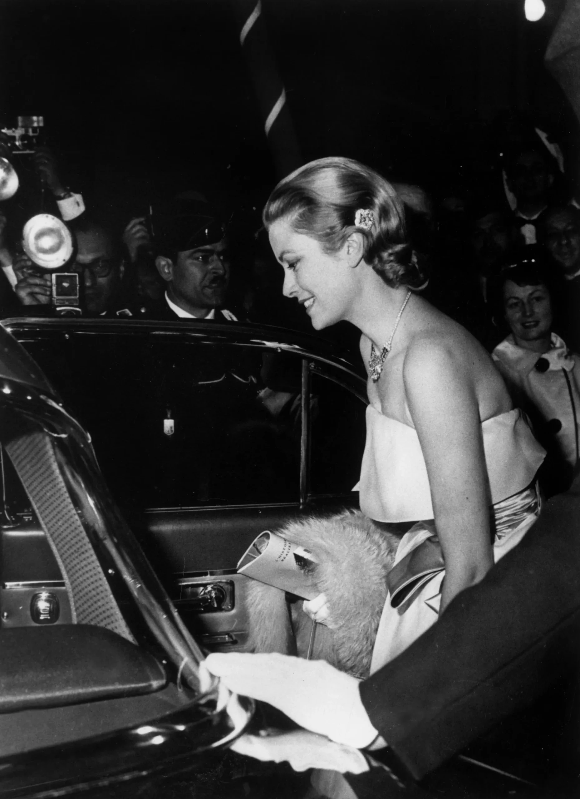 Grace van Monaco op het Cannes Film Festival in 1960