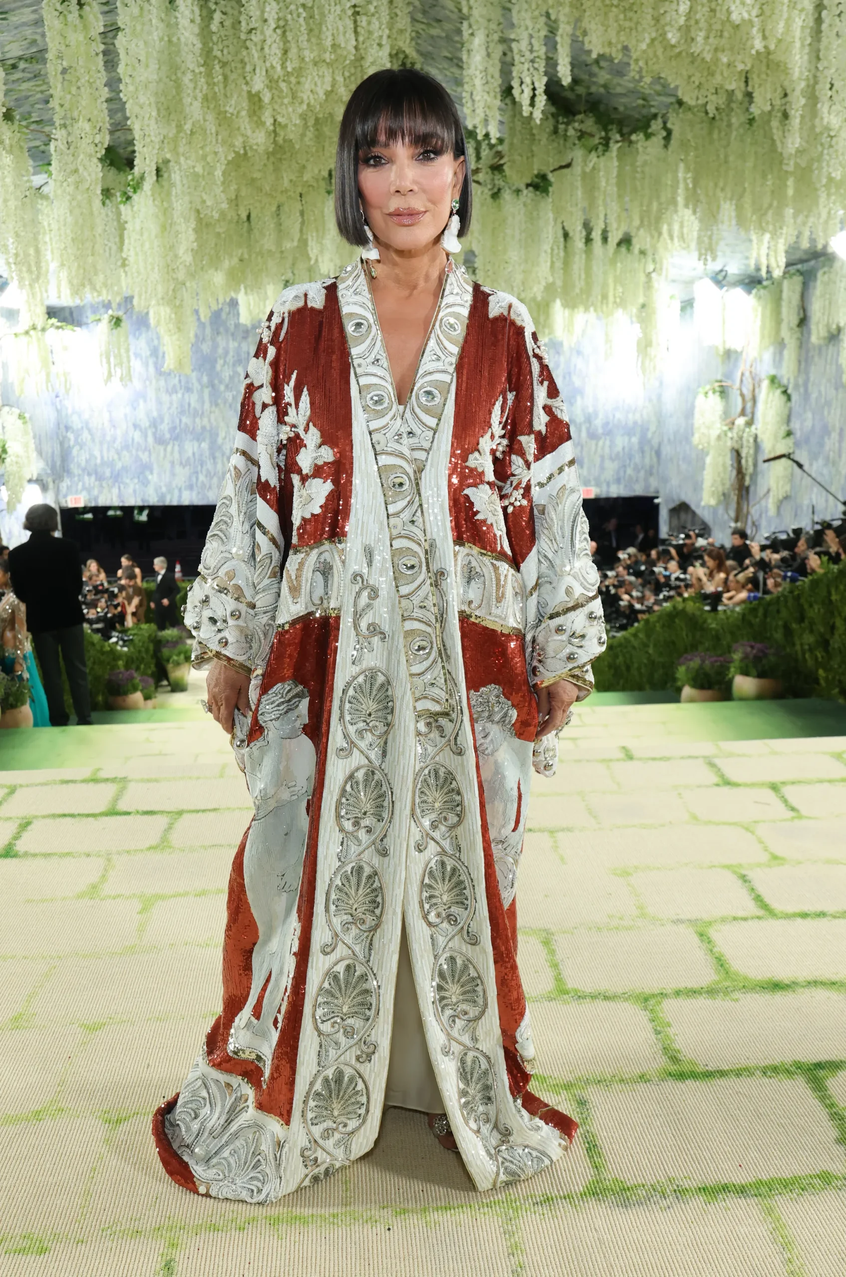 Kris Jenner in Dolce&Gabbana