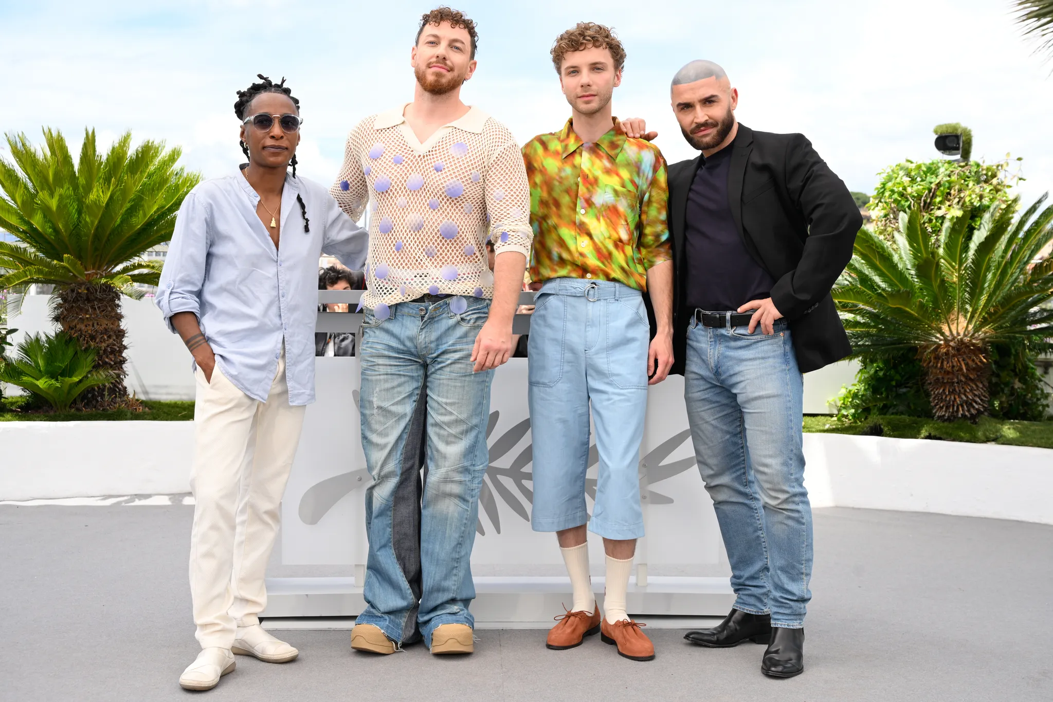 Shirley Souagnon, Alex Ramirès, Jeremy Gillet and François Sagat