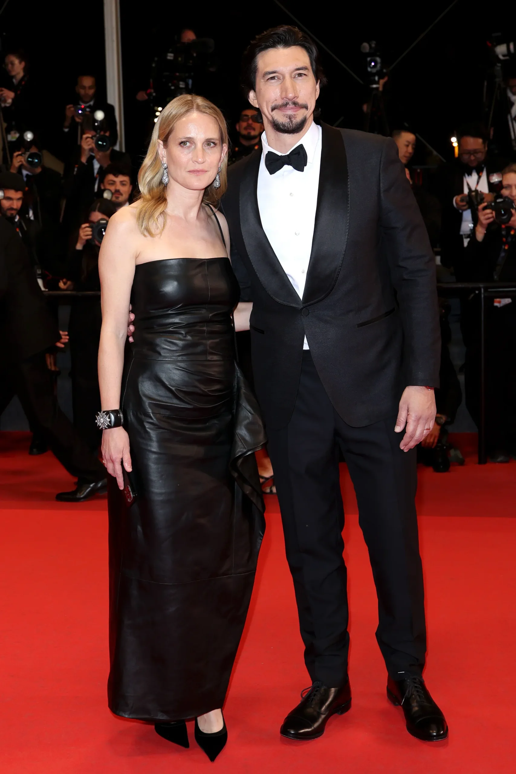 Joanne Tucker en Adam Driver in Audemars Piguet als koppel in Cannes 2026