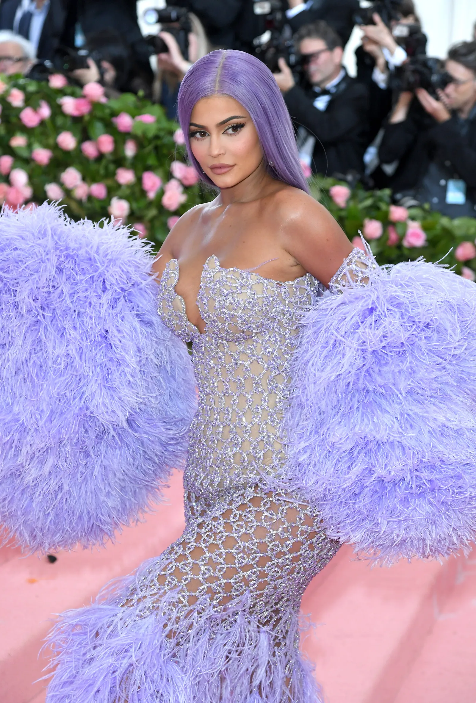 Jenner in Versace