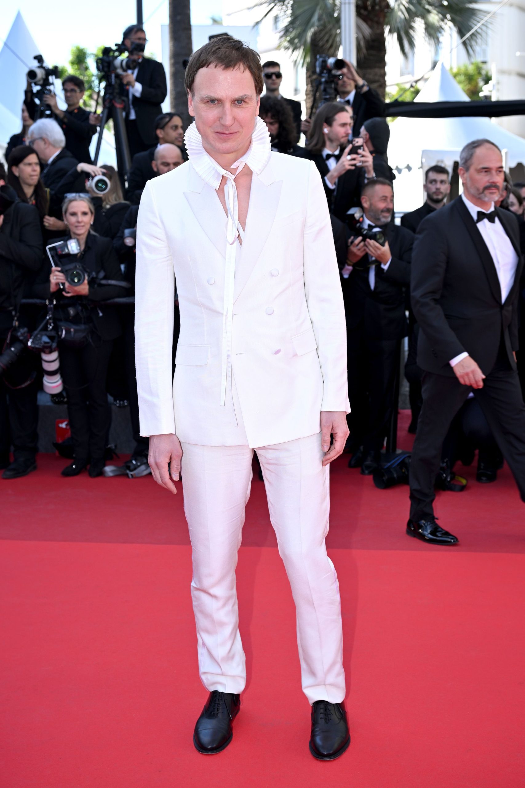 Lars Eidinger in Dior op Cannes Film Festival 2026