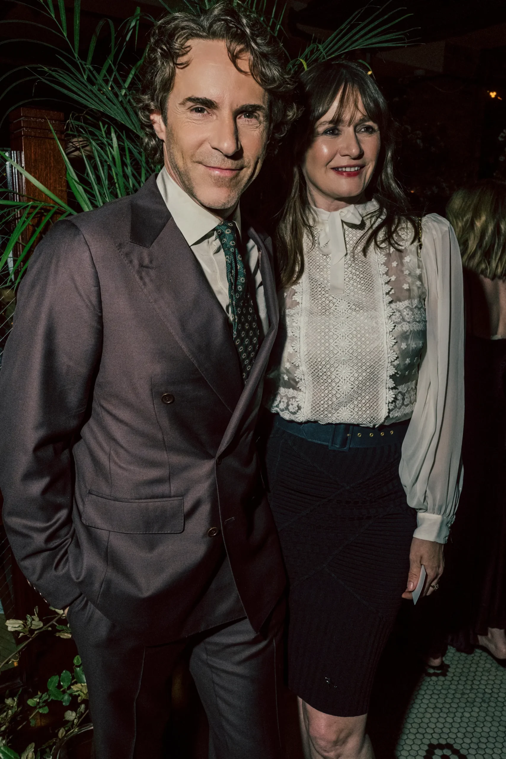 Alessandro Nivolo, Emily Mortimer bij het Chanel Tribeca 2026