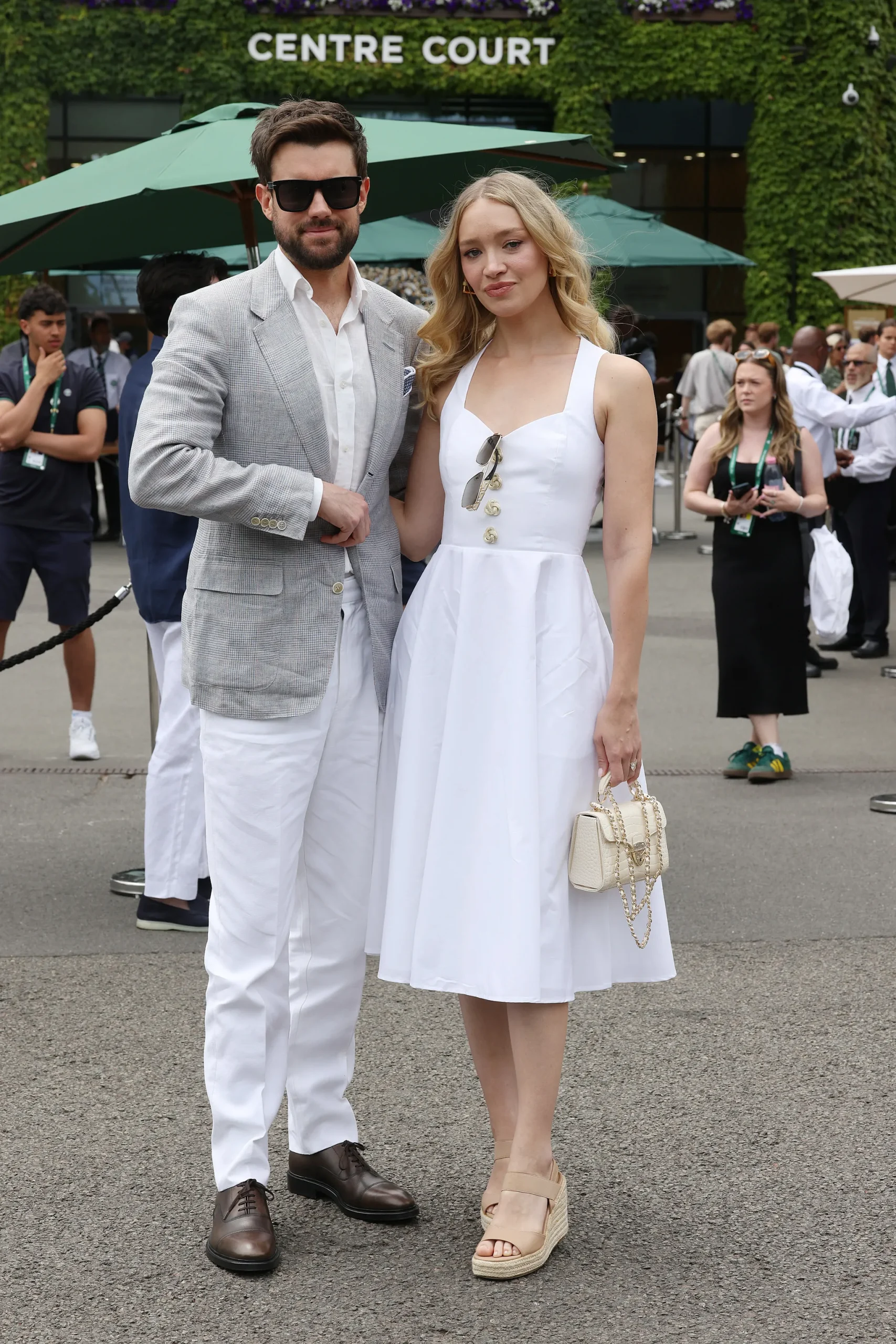 Jack Whitehall in Dunhill en Roxy Whitehall
