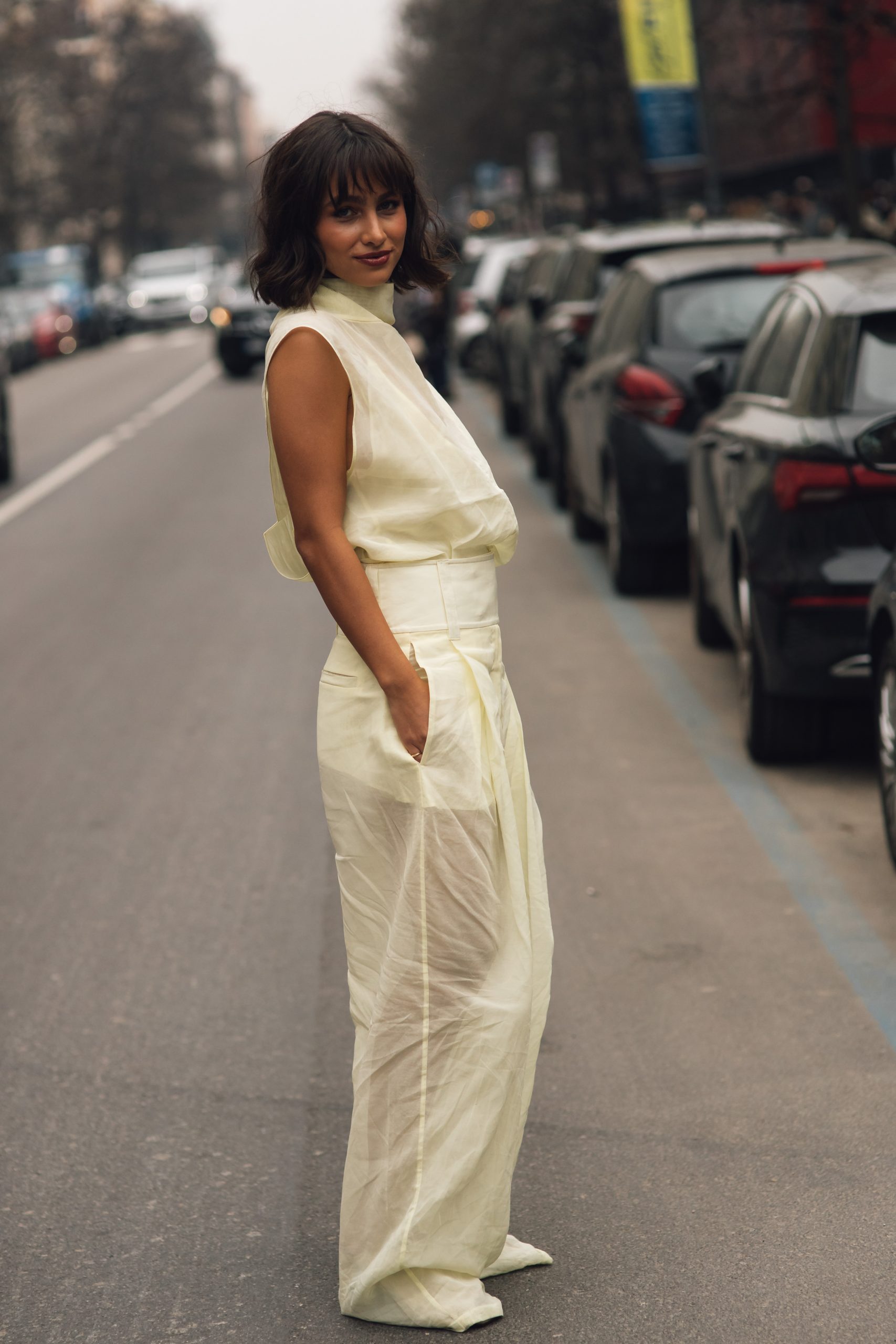 Streetstyle-outfitinspiratie voor tijdens een hittegolf