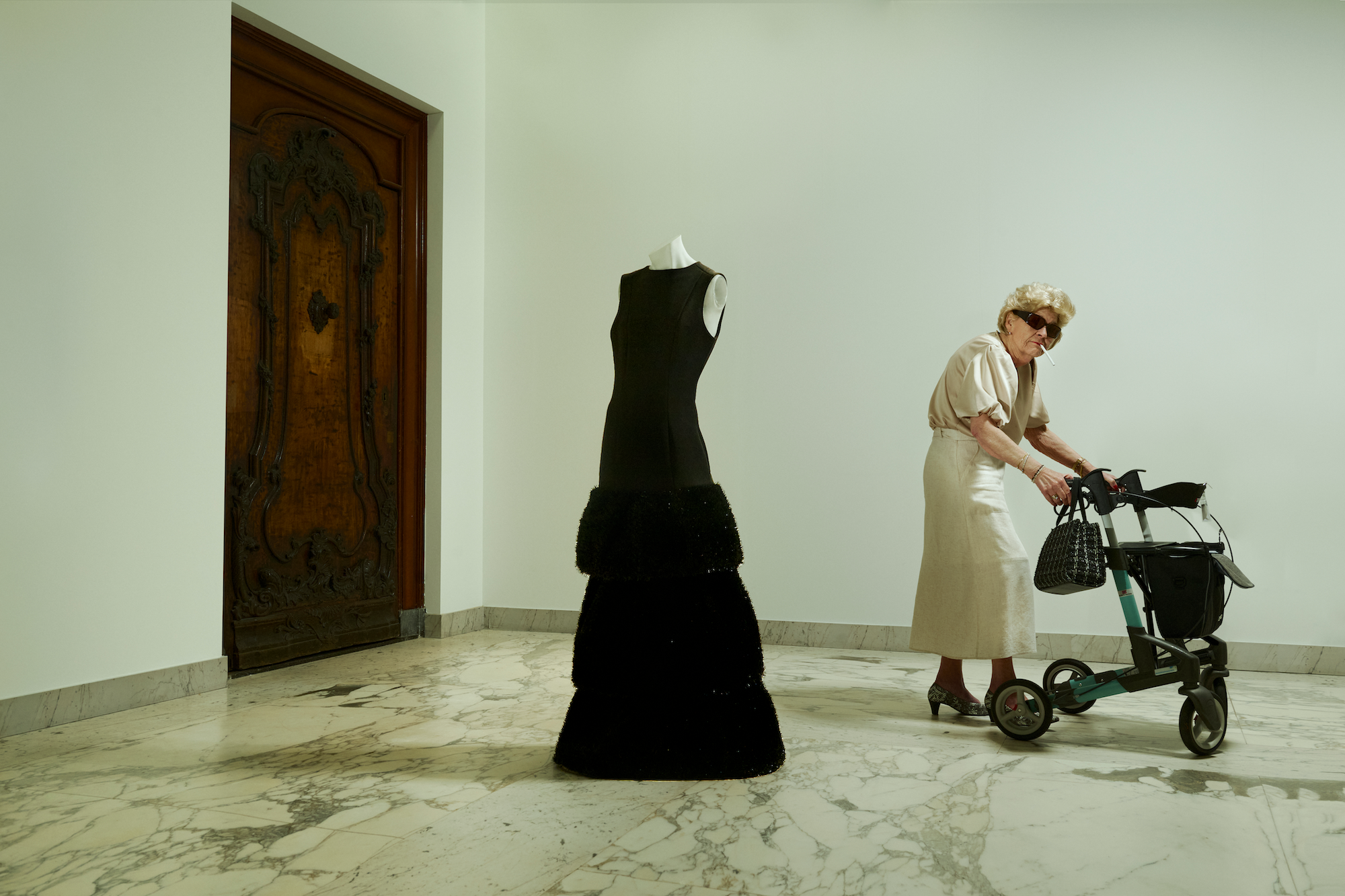ULKUHANBATUHAN in het Kunst museum, gefotografeerd door Dion Bal