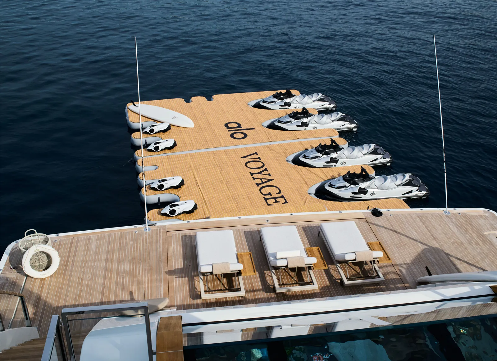Alo-jacht in Cannes