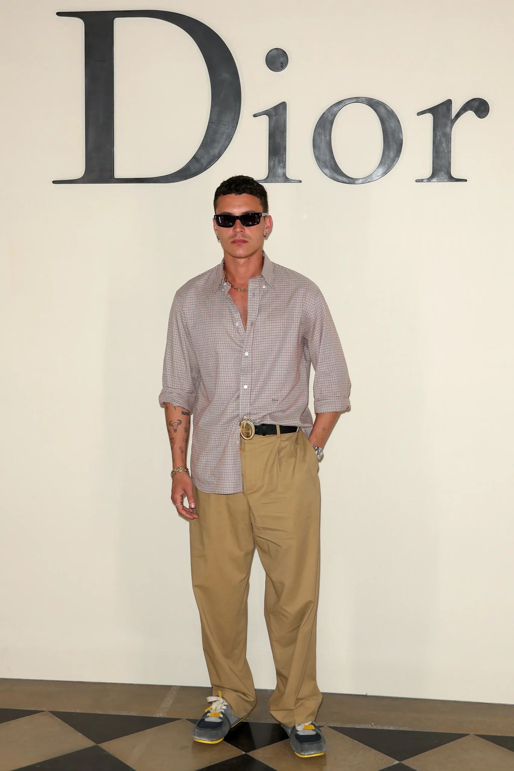 Arón Piper bij Dior Homme