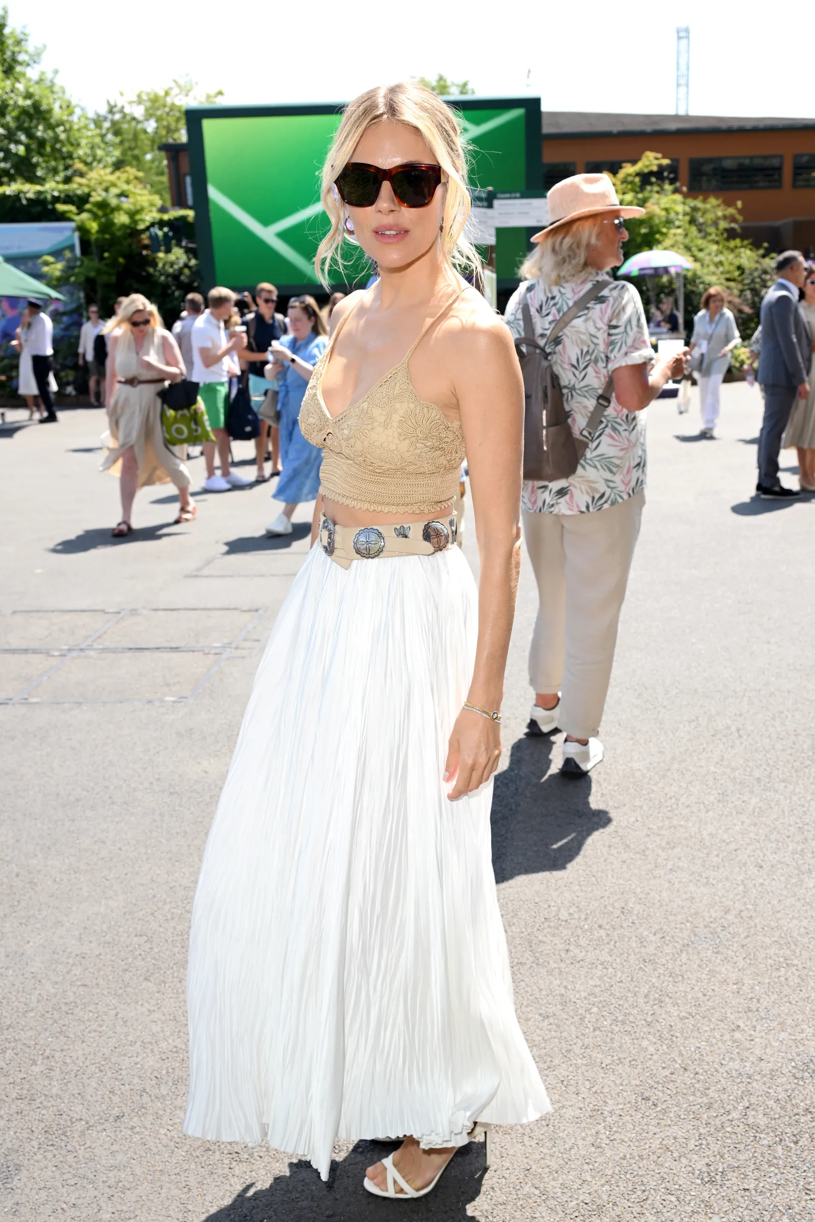 Sienna Miller Wimbledon style
