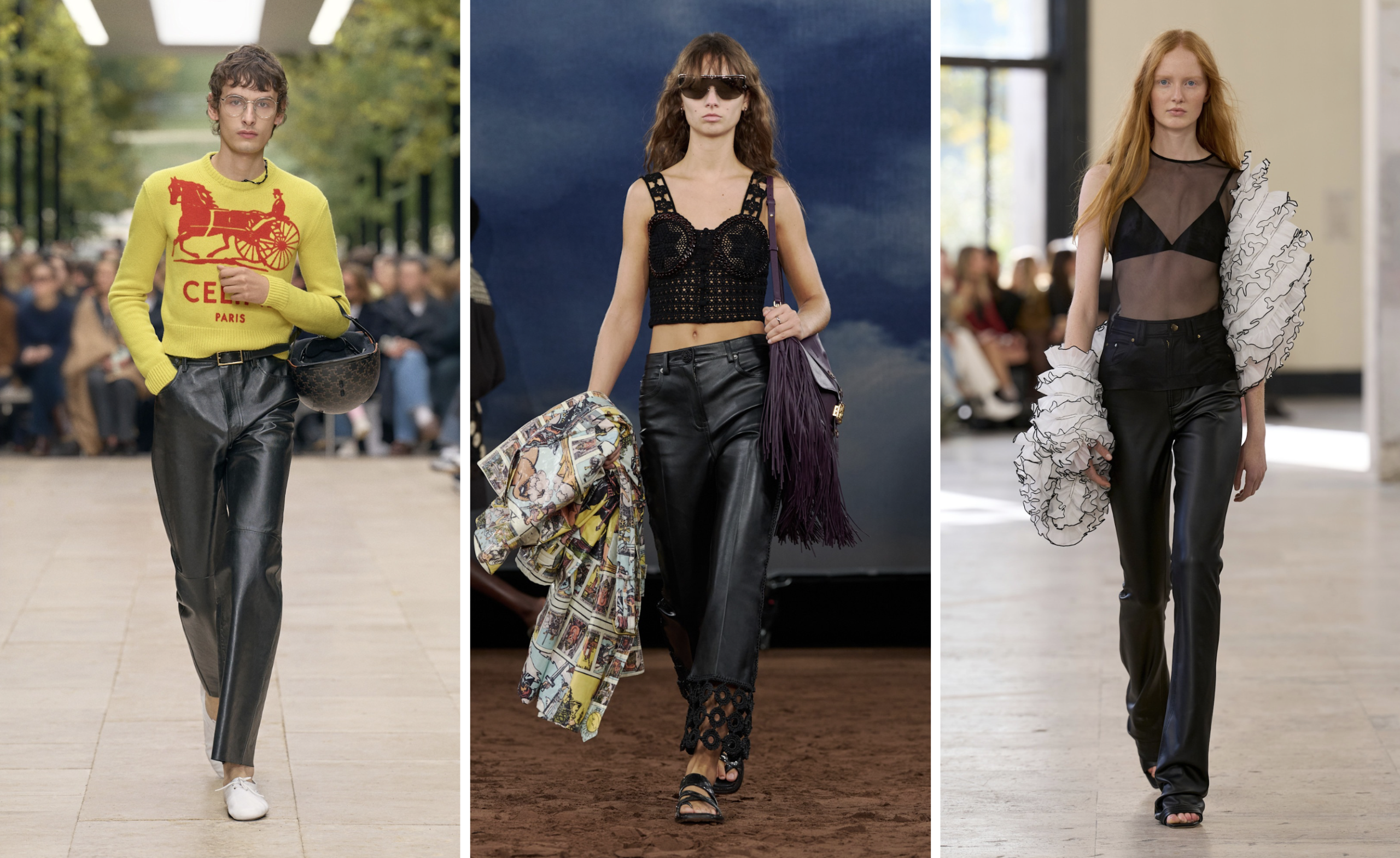 Celine, Burberry en Aje lente/zomer 2026