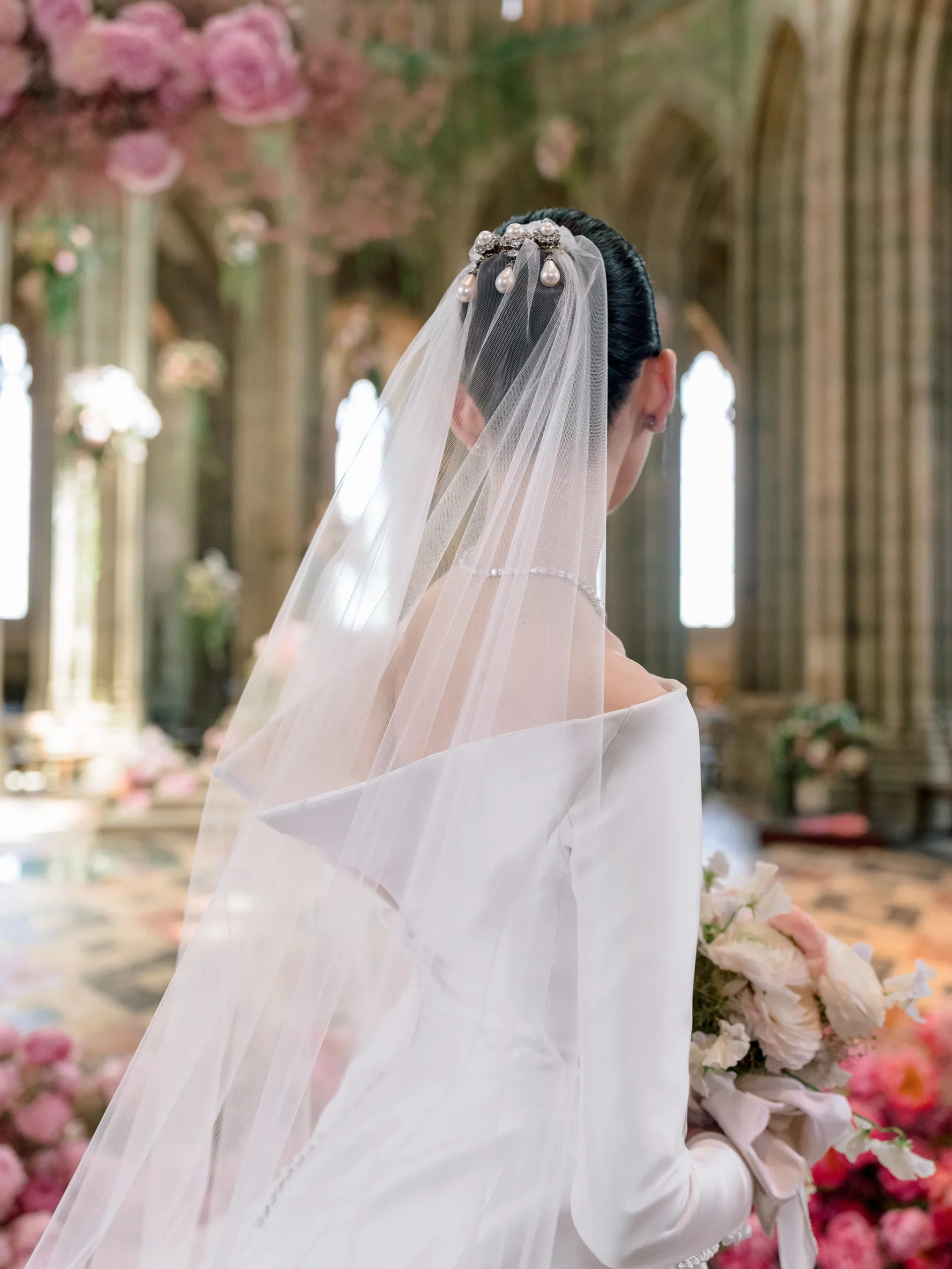De bruiloft van Ming Xi op Mont-Saint-Michel