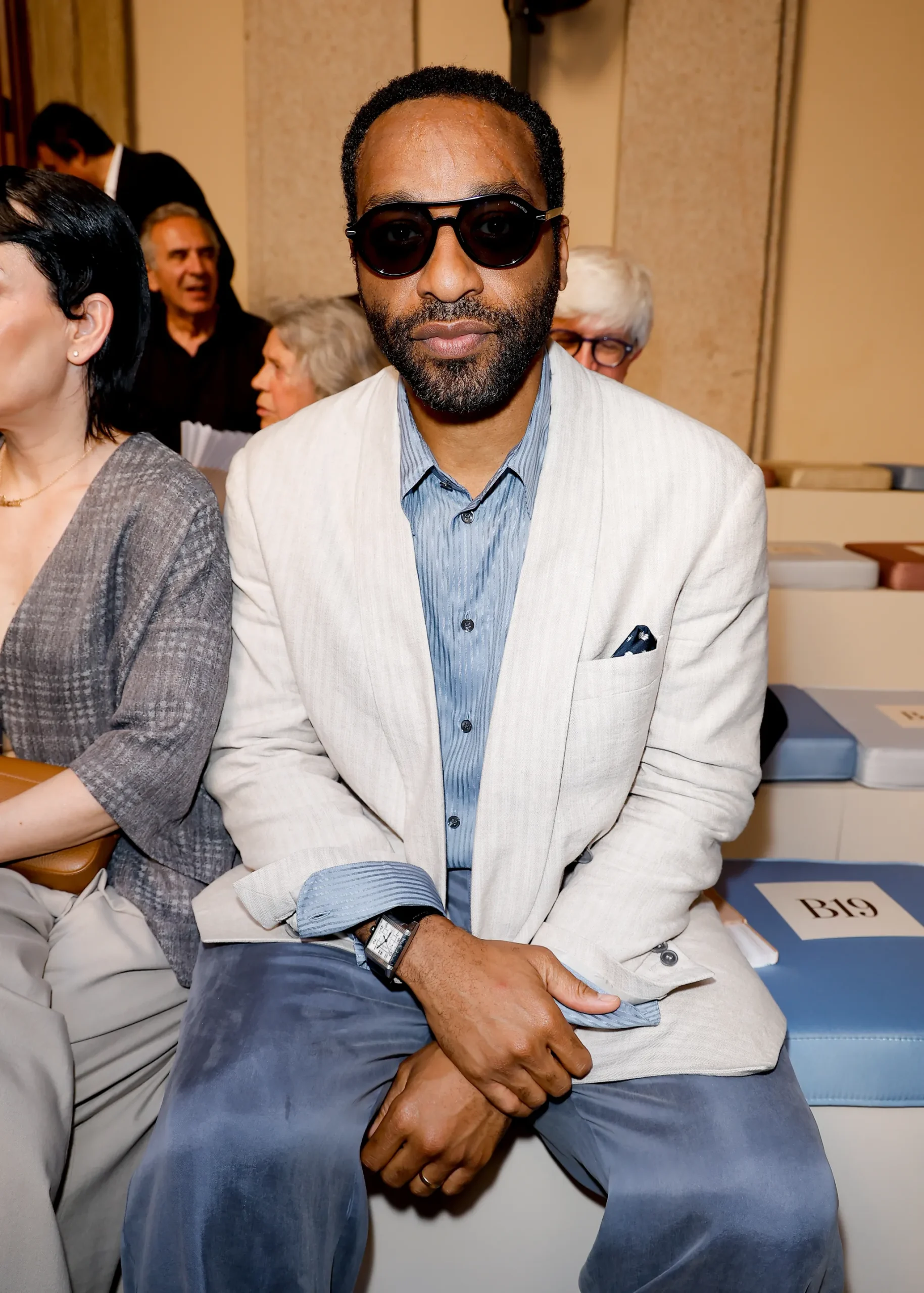 Chiwetel Ejiofor bij Giorgio Armani