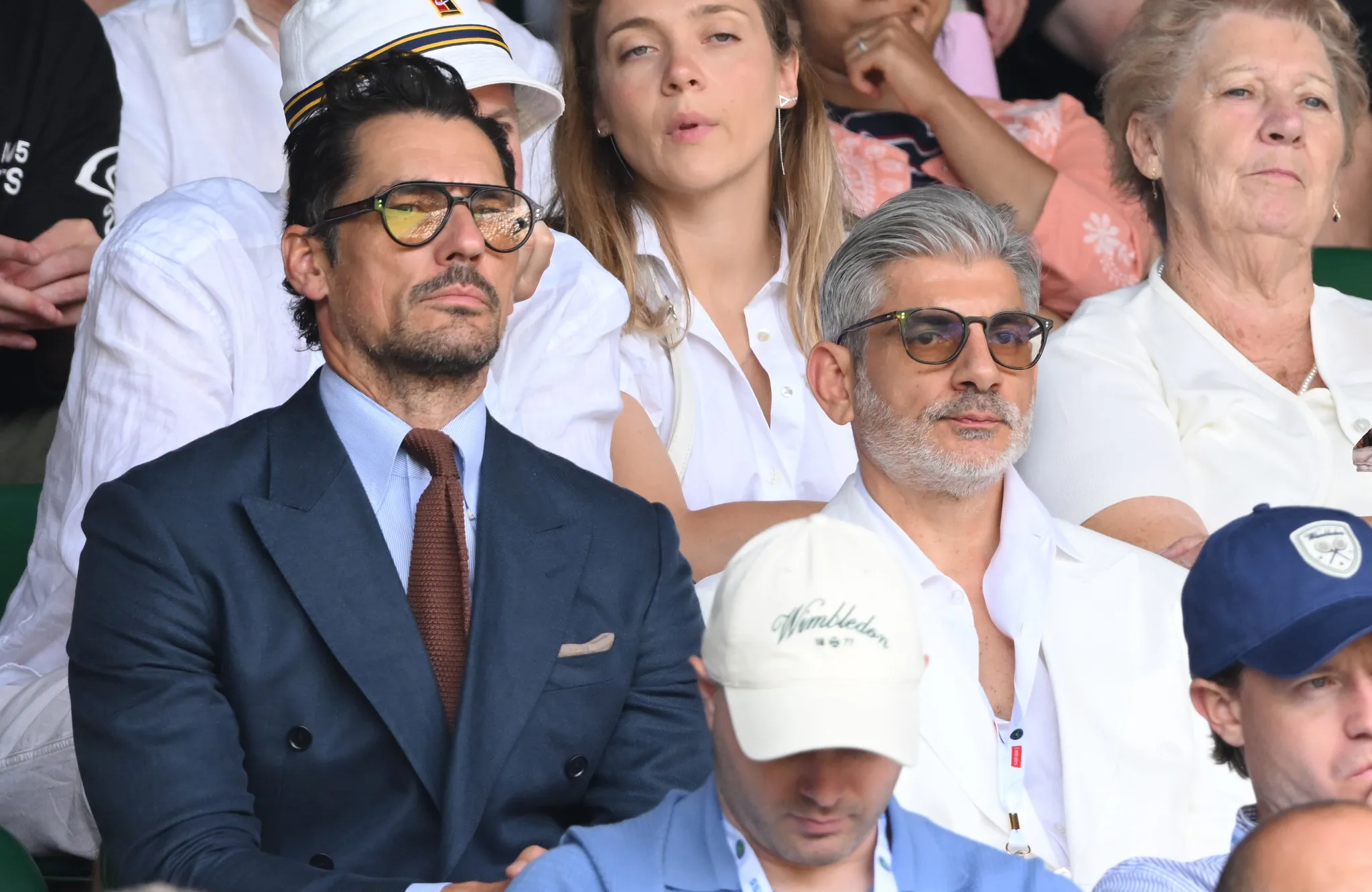 David Gandy bij Wimbledon 