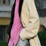 Een metallic broek bij Dior menswear lente/zomer 2027