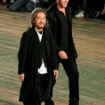 voetballers op de catwalk bij Y-3 SS2010