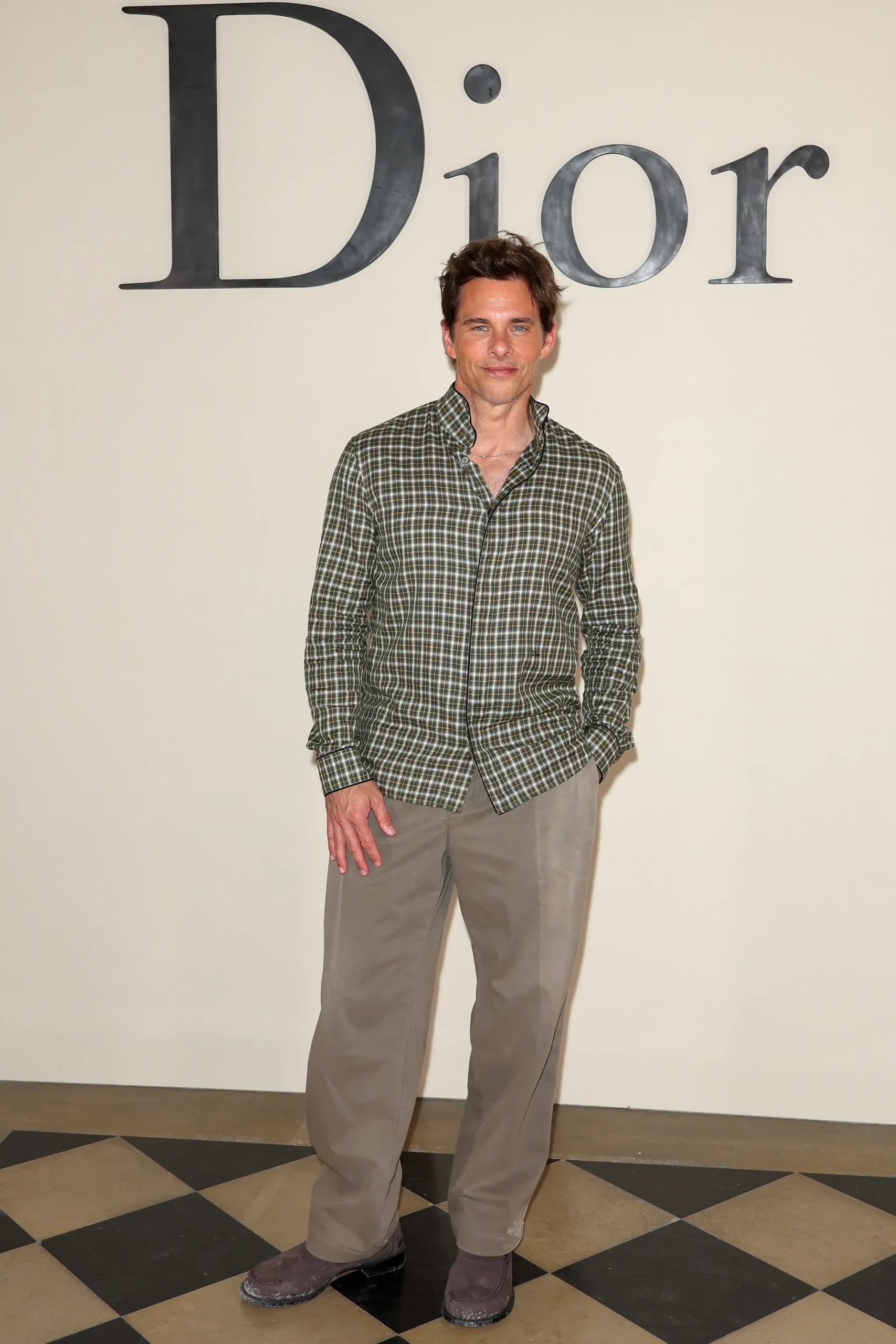 James Marsden at Dior Homme