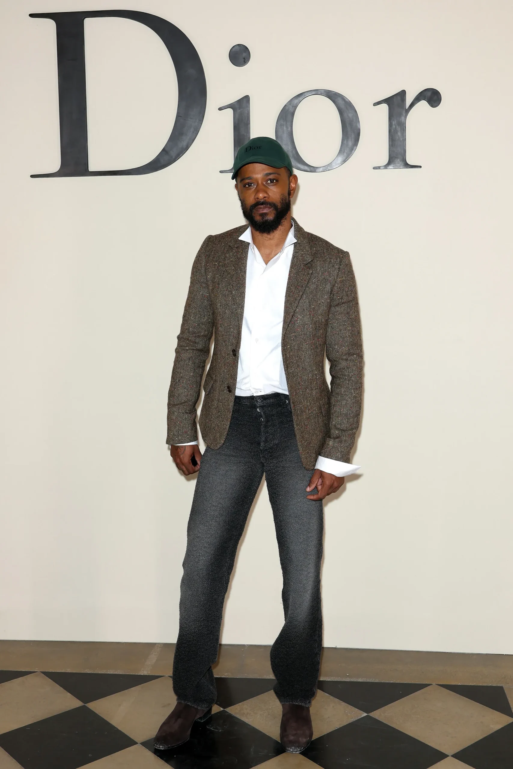 LaKeith Stanfield bij Dior Homme