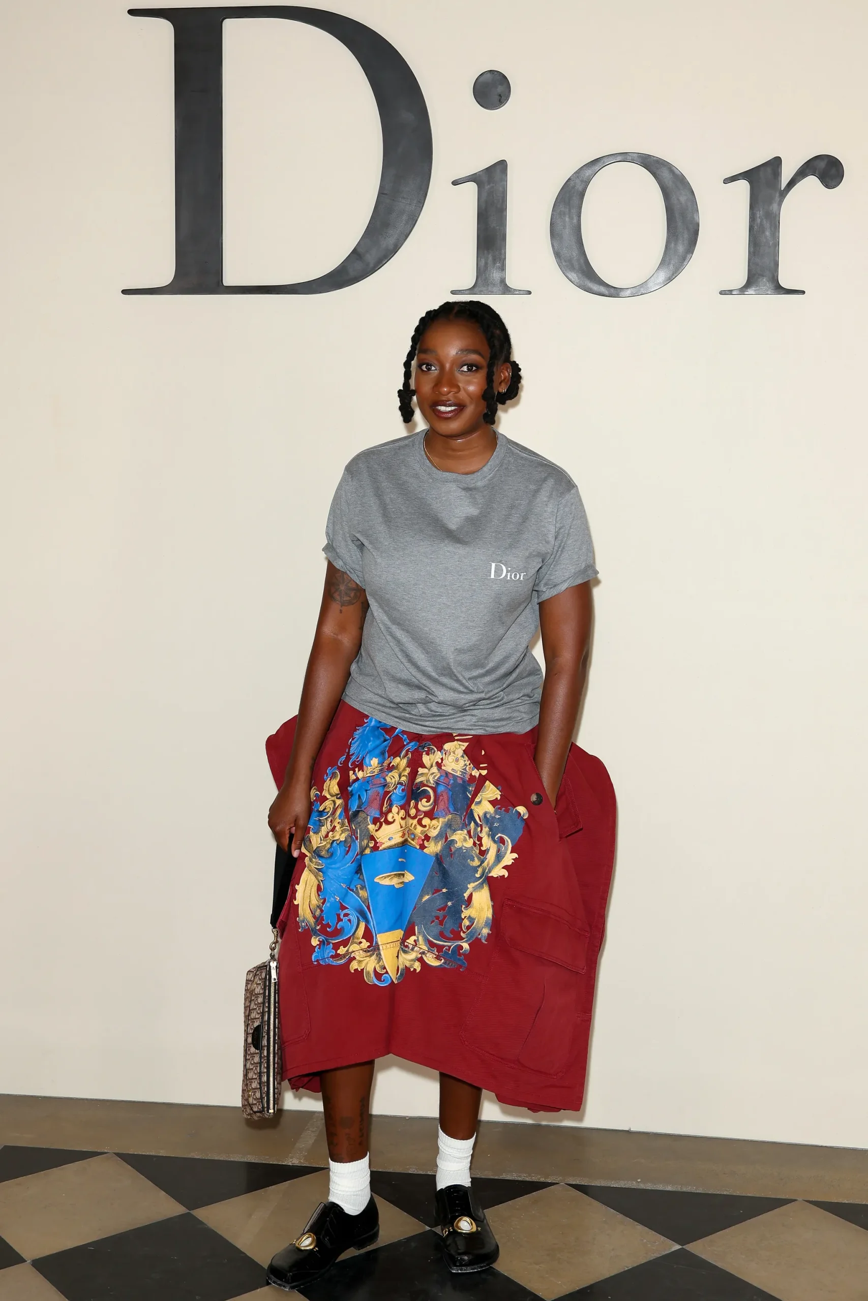 Little Simz bij Dior Homme