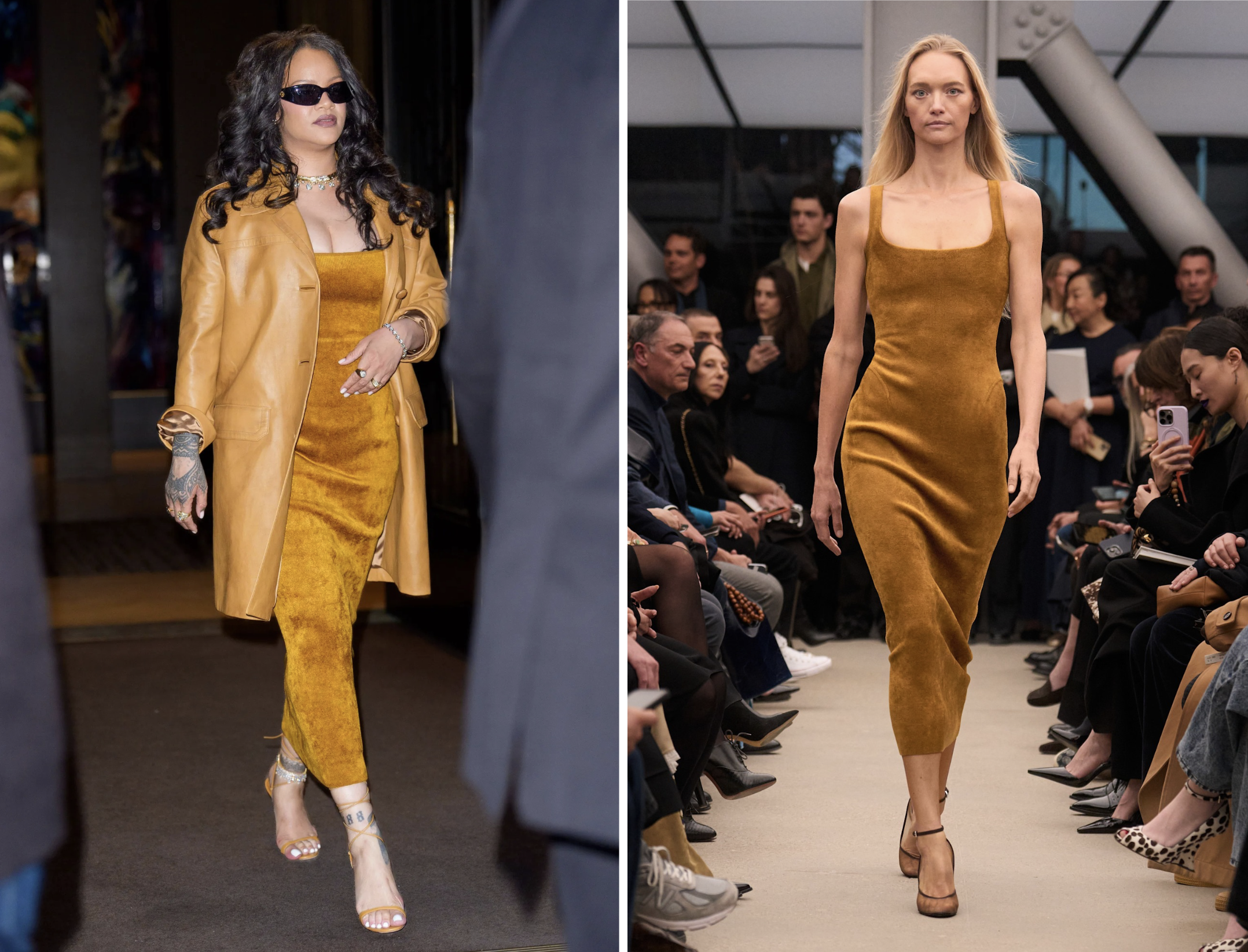 Rihanna in Alaïa herfst/winter 2026