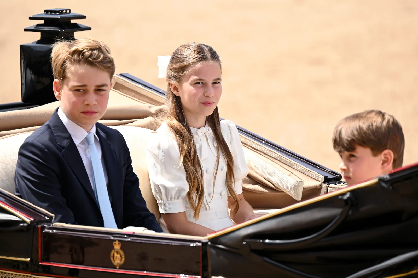 Royal Britse kinderen tijdens Trooping the Colour 2026