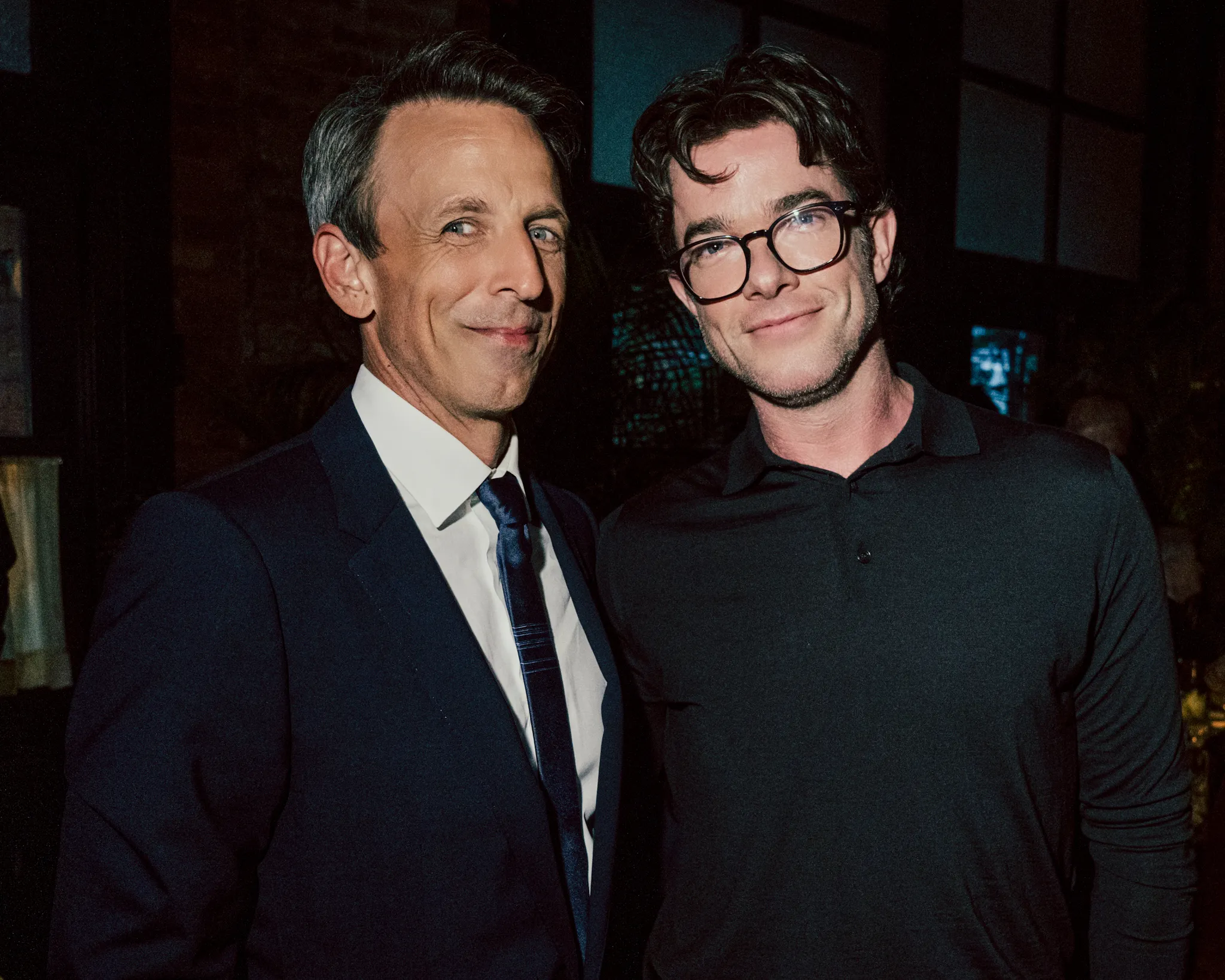 Seth Meyers en John Mulraney
