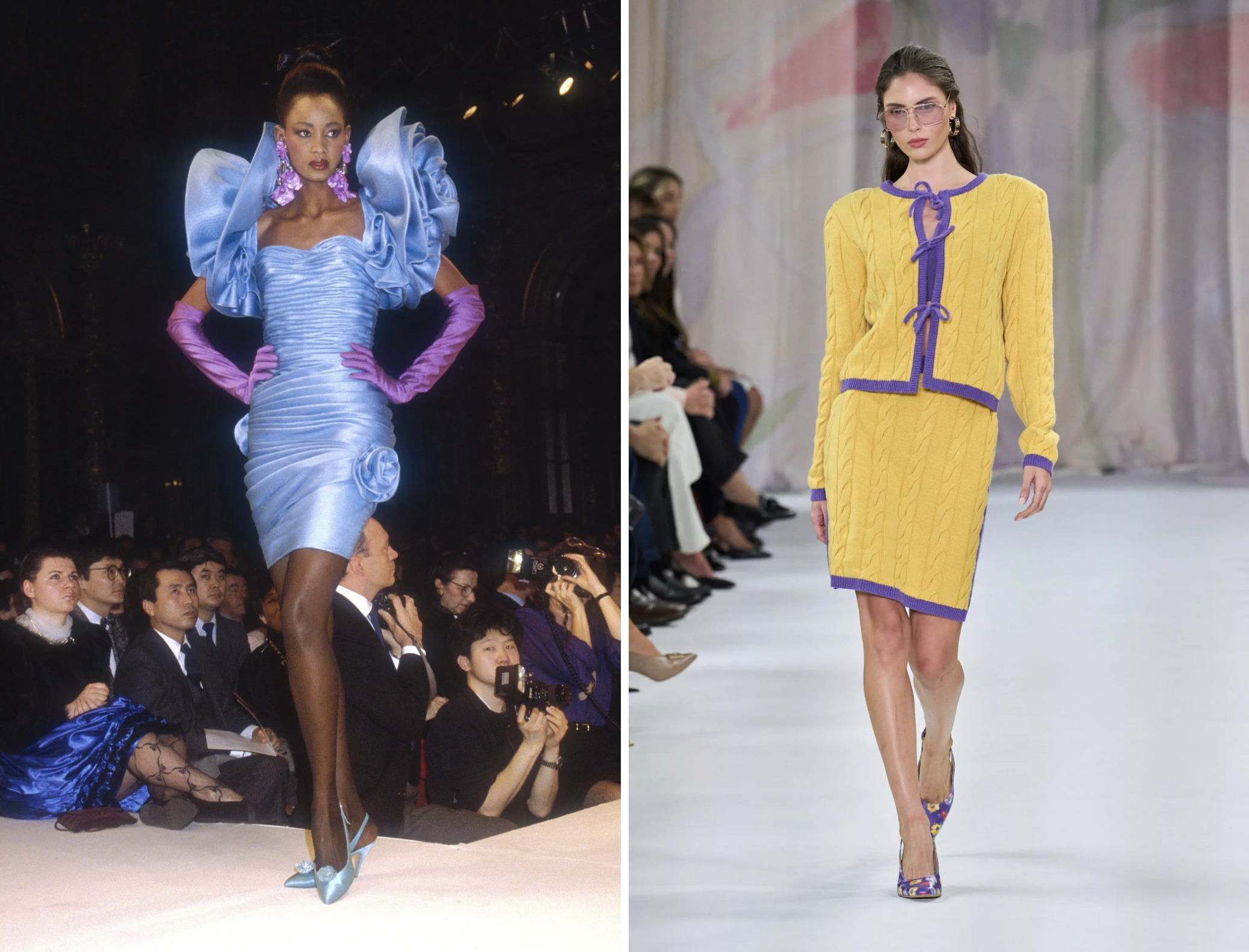 Slingbacks bij Emanuel Ungaro lente/zomer 1998 en Laura Biagiotti lente/zomer 2026
