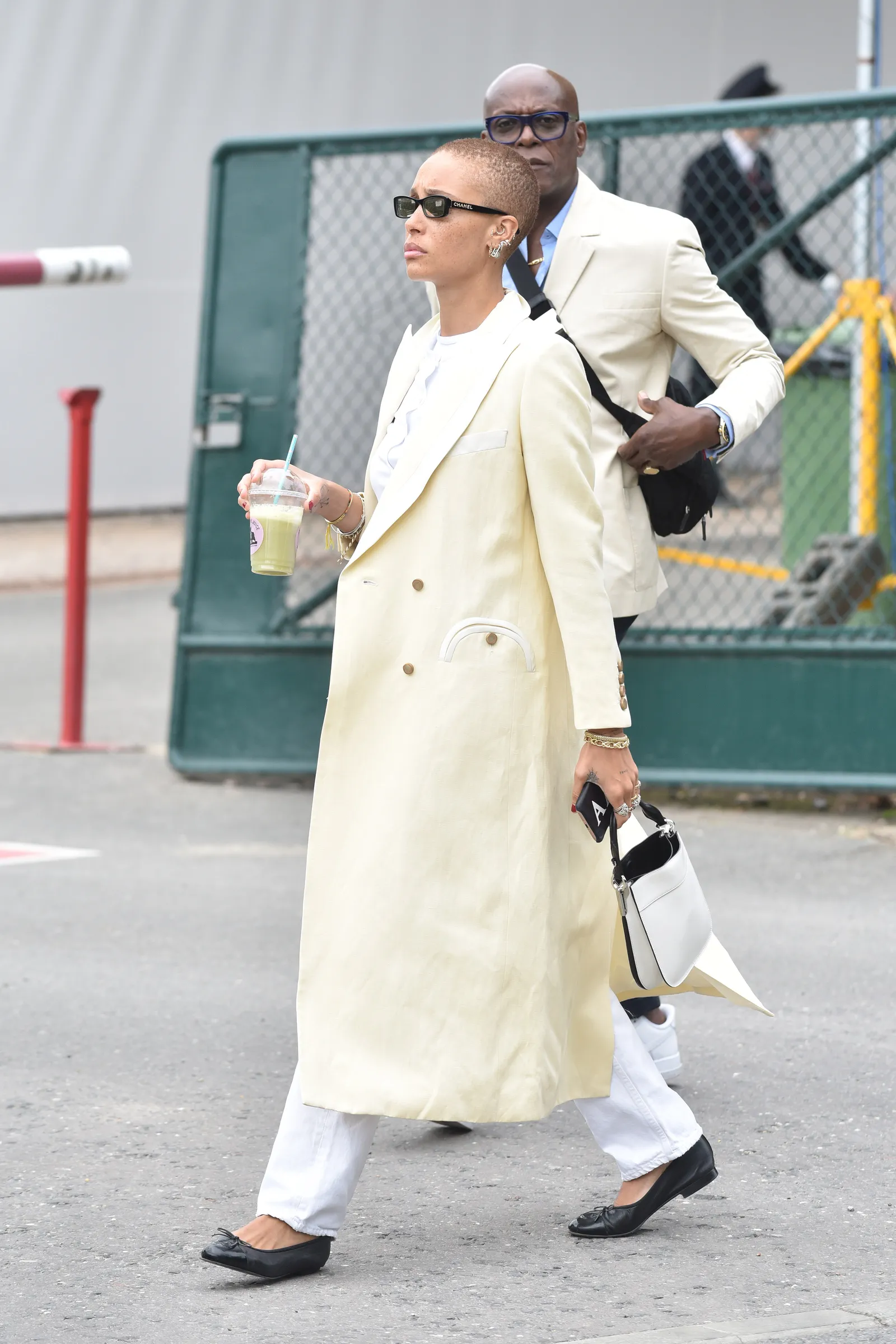 Adwoa Aboah bij Wimbledon in 2019